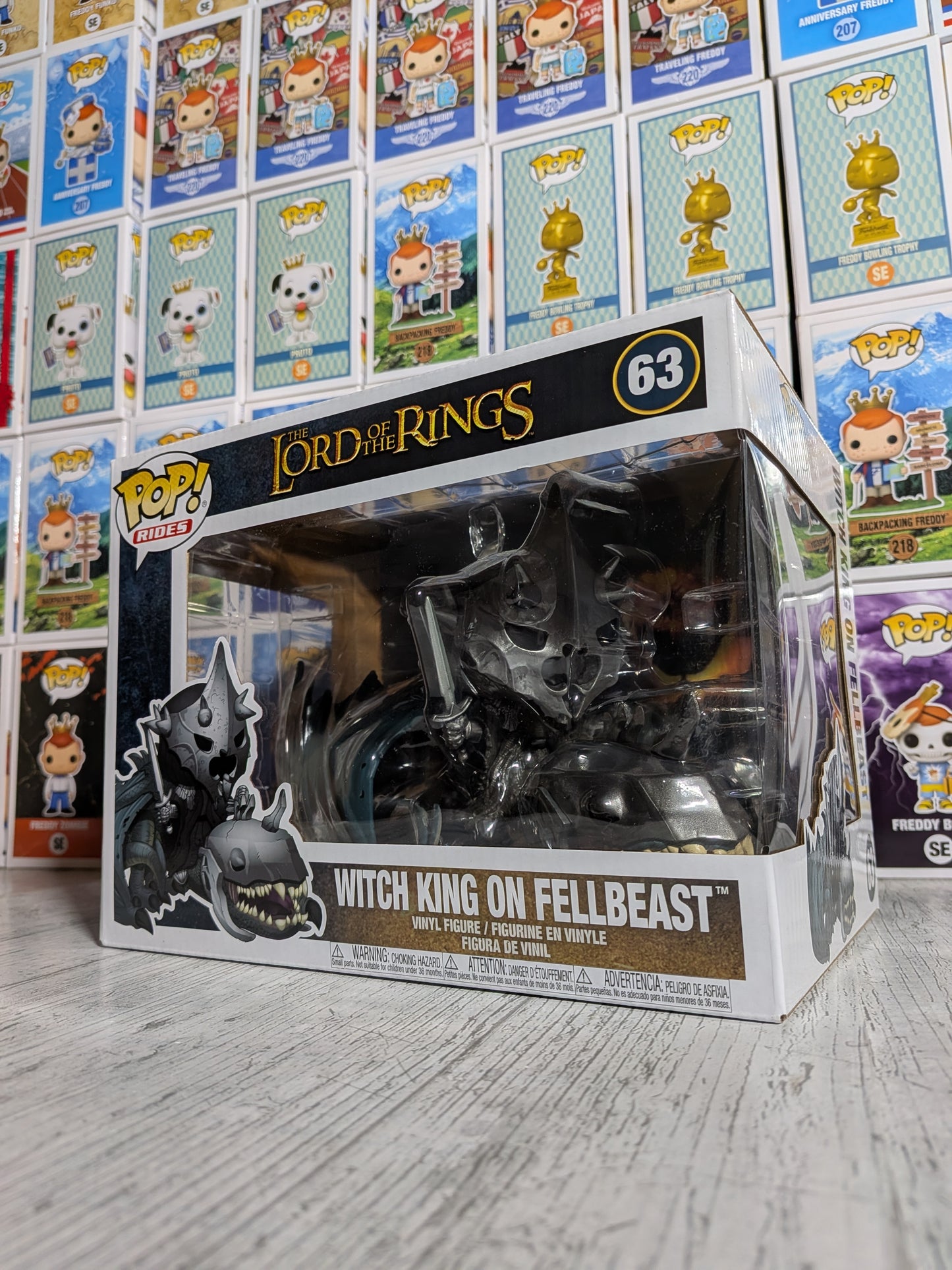 Funko Pop Der Herr der Ringe #63 – Hexenkönig auf geflügeltem Untier