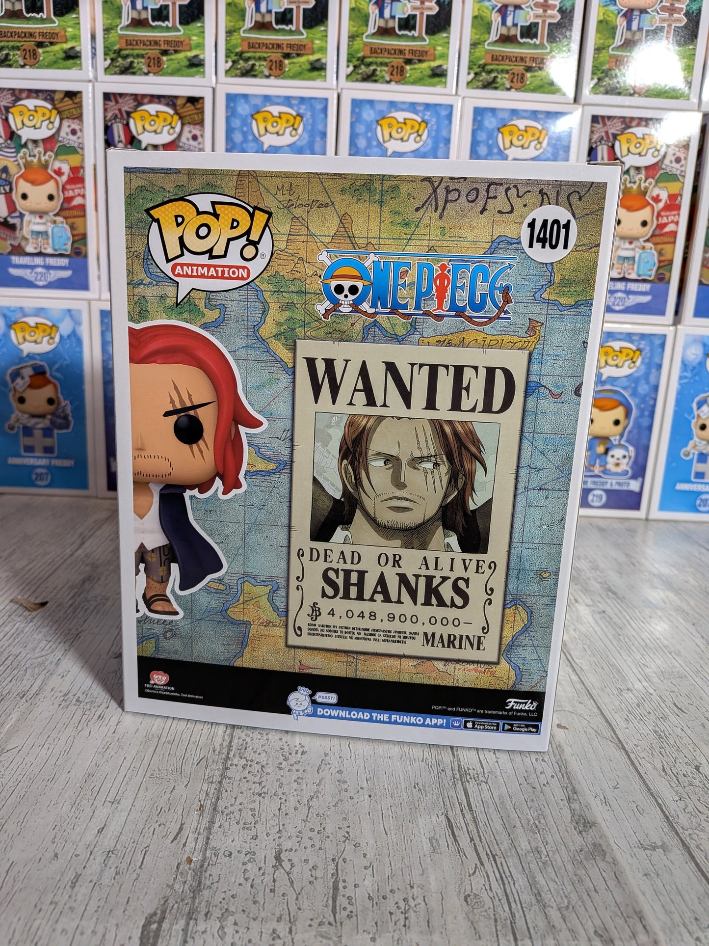 Funko Pop One Piece #1401 - Shanks Steckbrief (EE2024)