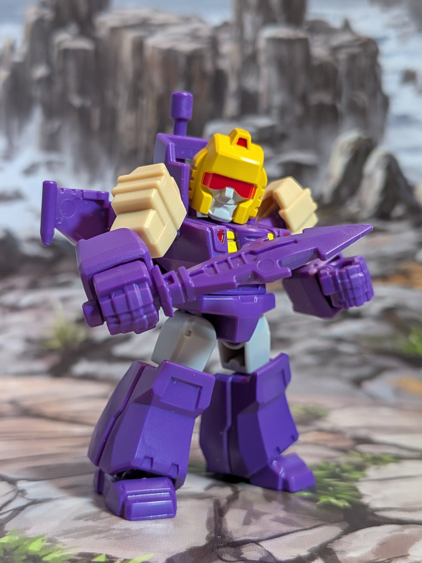 Blokees - Transformers Defender Version 04 - Blitzwing (~4-6cm)