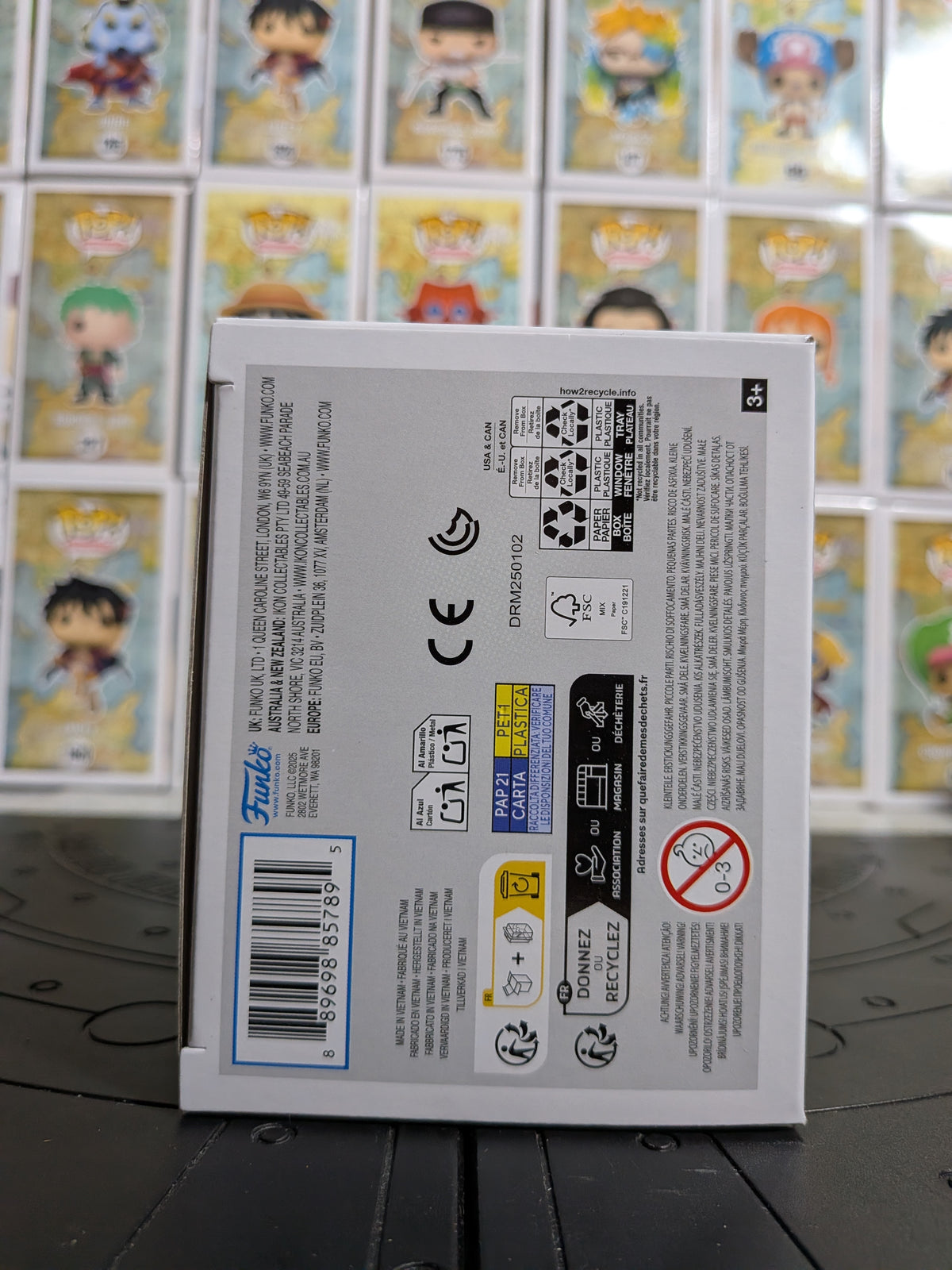 Funko Pop! One Piece #1876 - Bartholomew Kuma (Wondrous Convention 2025 Limited Edition)