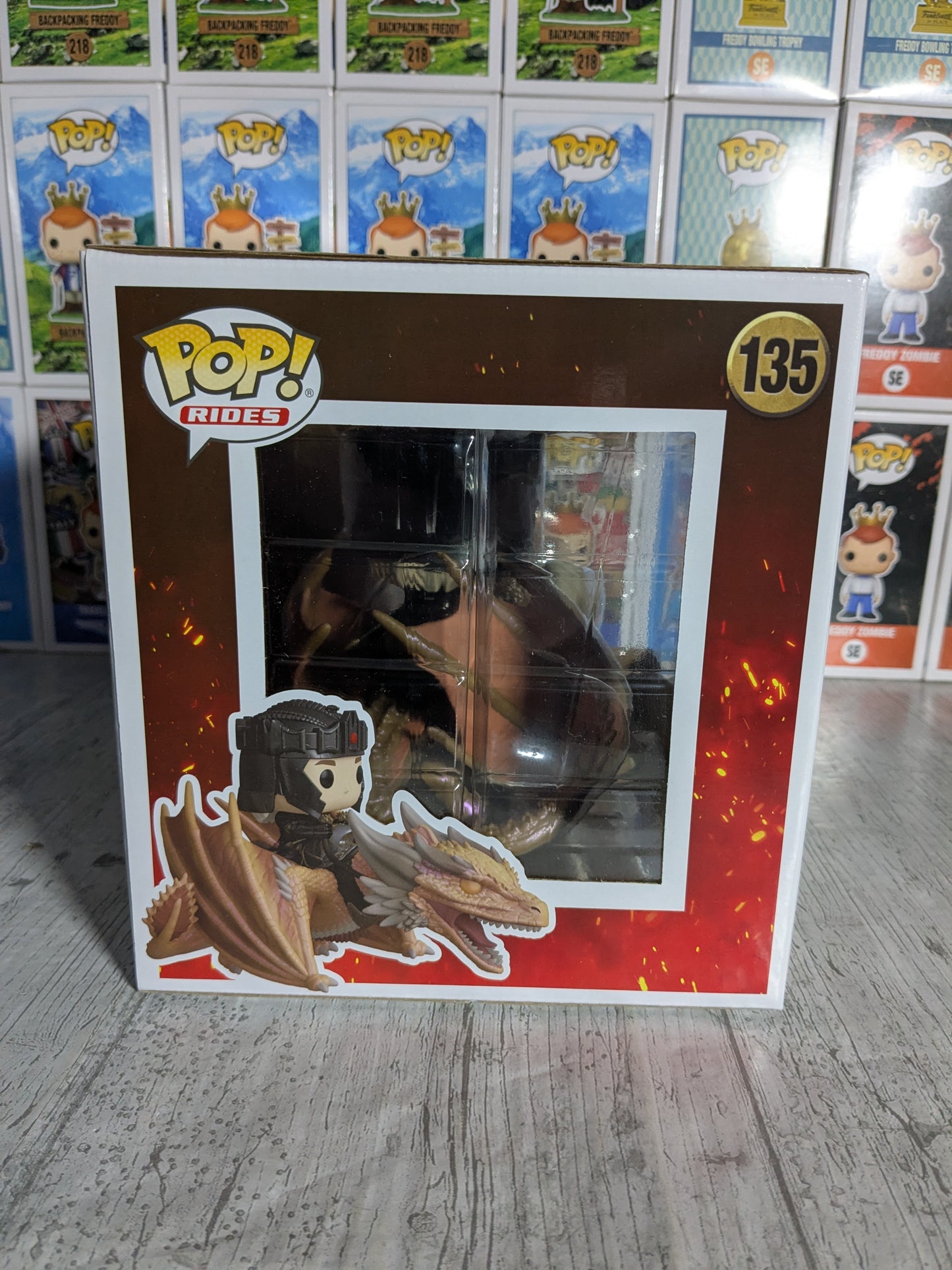 Funko pop House of the Dragon #135 - Aegon Targaryen with Sunfyre