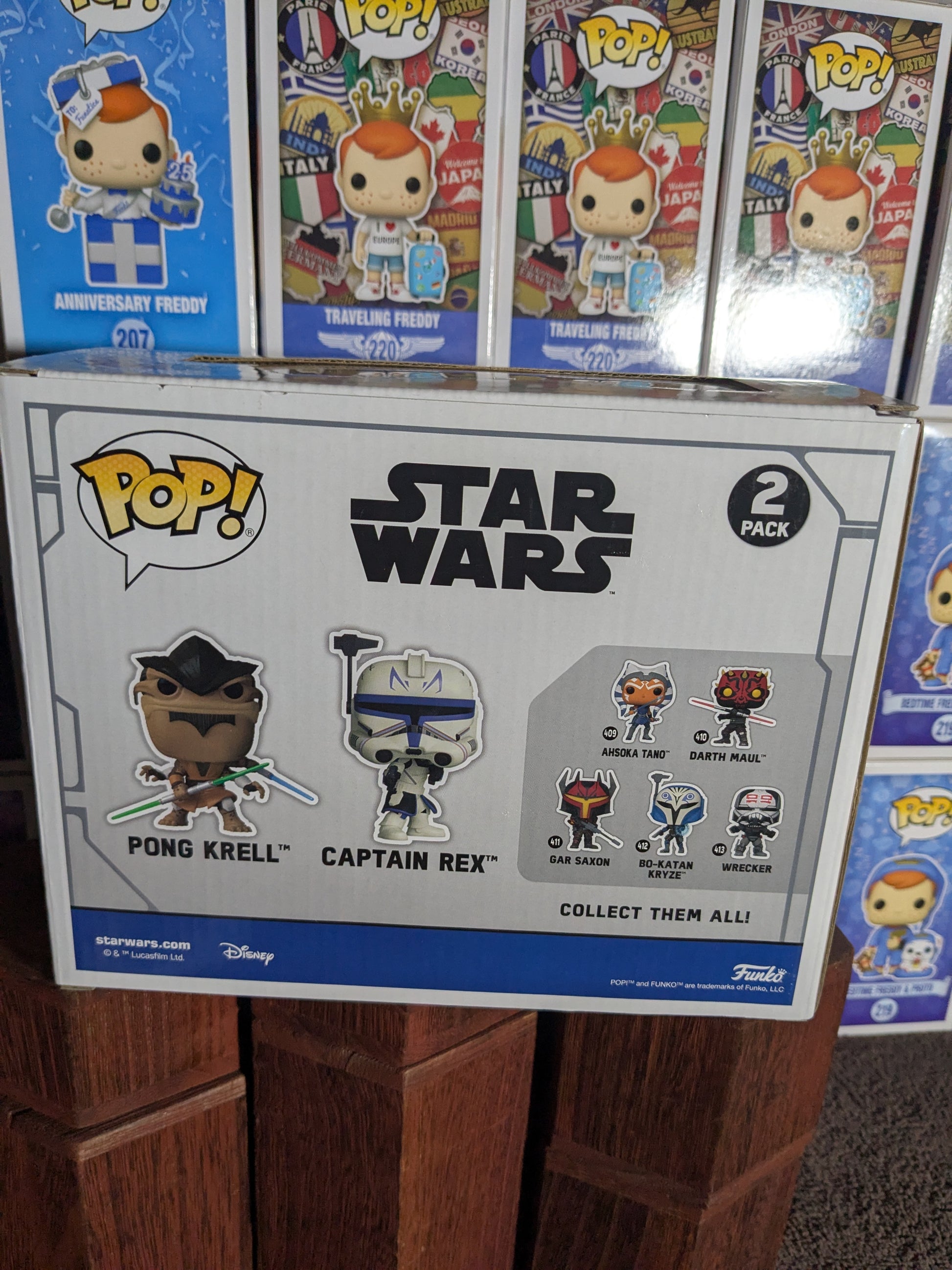 Funko pop : General Pong Krell vs Captain Rex (GameStop) - CapyToys
