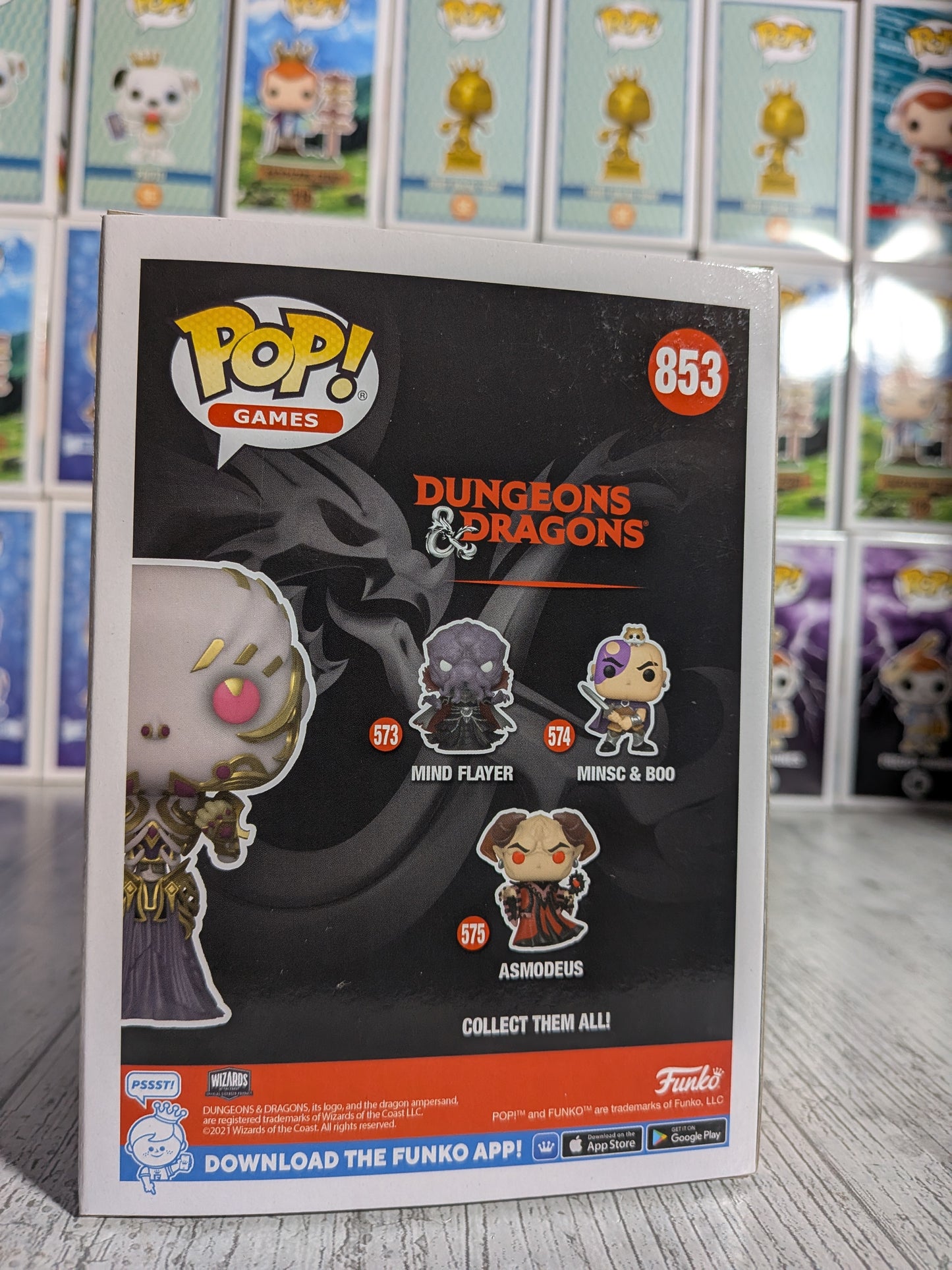 Funko Pop Games Dungeons &amp; Dragons #853 - Vecna ​​(D20)