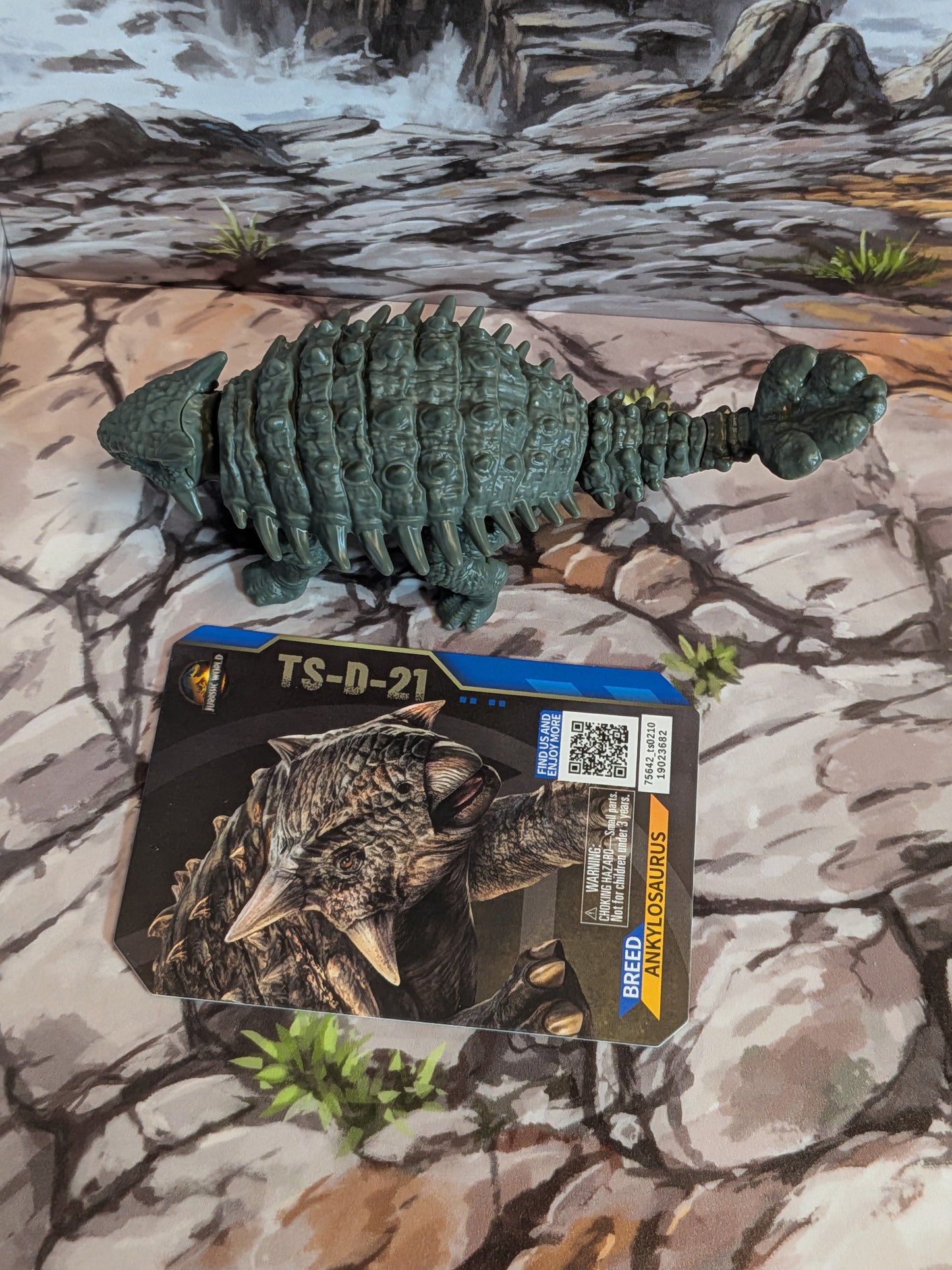Blokees - Jurassic World Terraventure Ts02 - Ankylosaurus (~9cm)