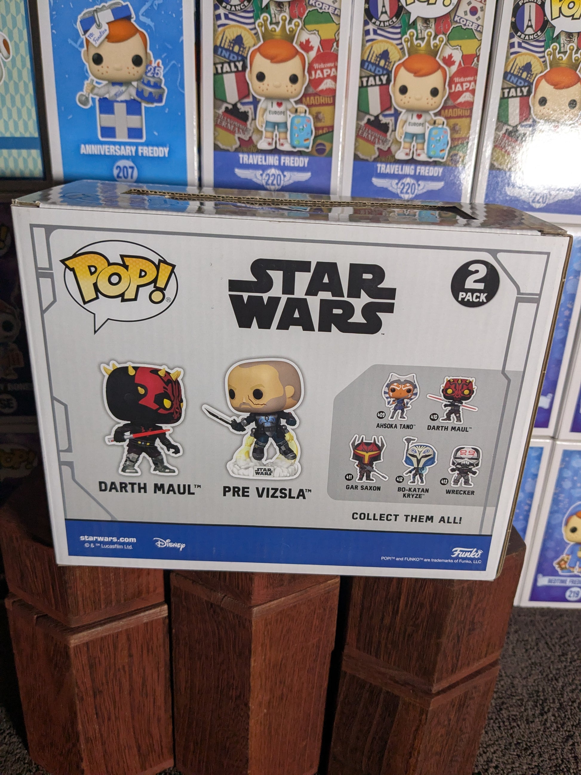 Funko pop : Darth Maul vs Pre Vizsla - CapyToys