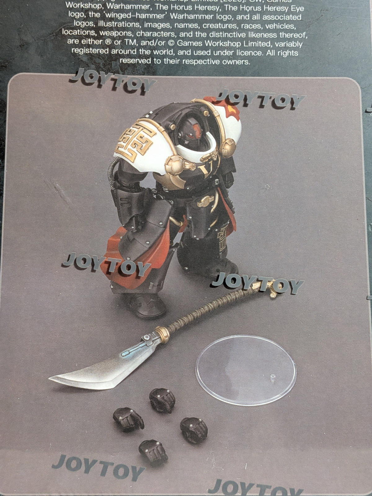 JoyToy Warhammer The Horus Heresy - White Scars Ebon Keshig Terminator 1 (13.7cm)