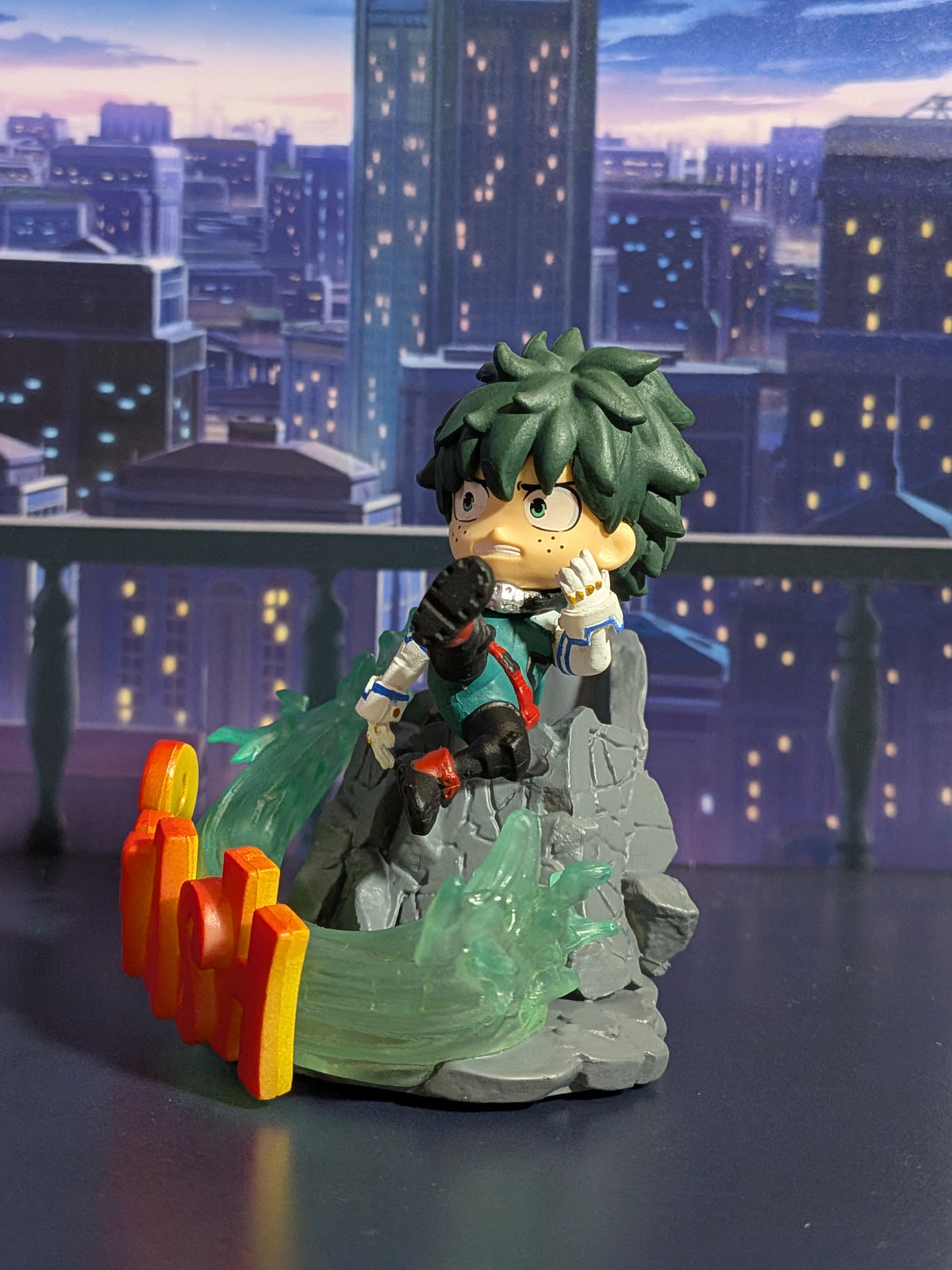 Re-Ment My Hero Academia : Desktop Heroes 2nd Mission - Izuku Midoriya