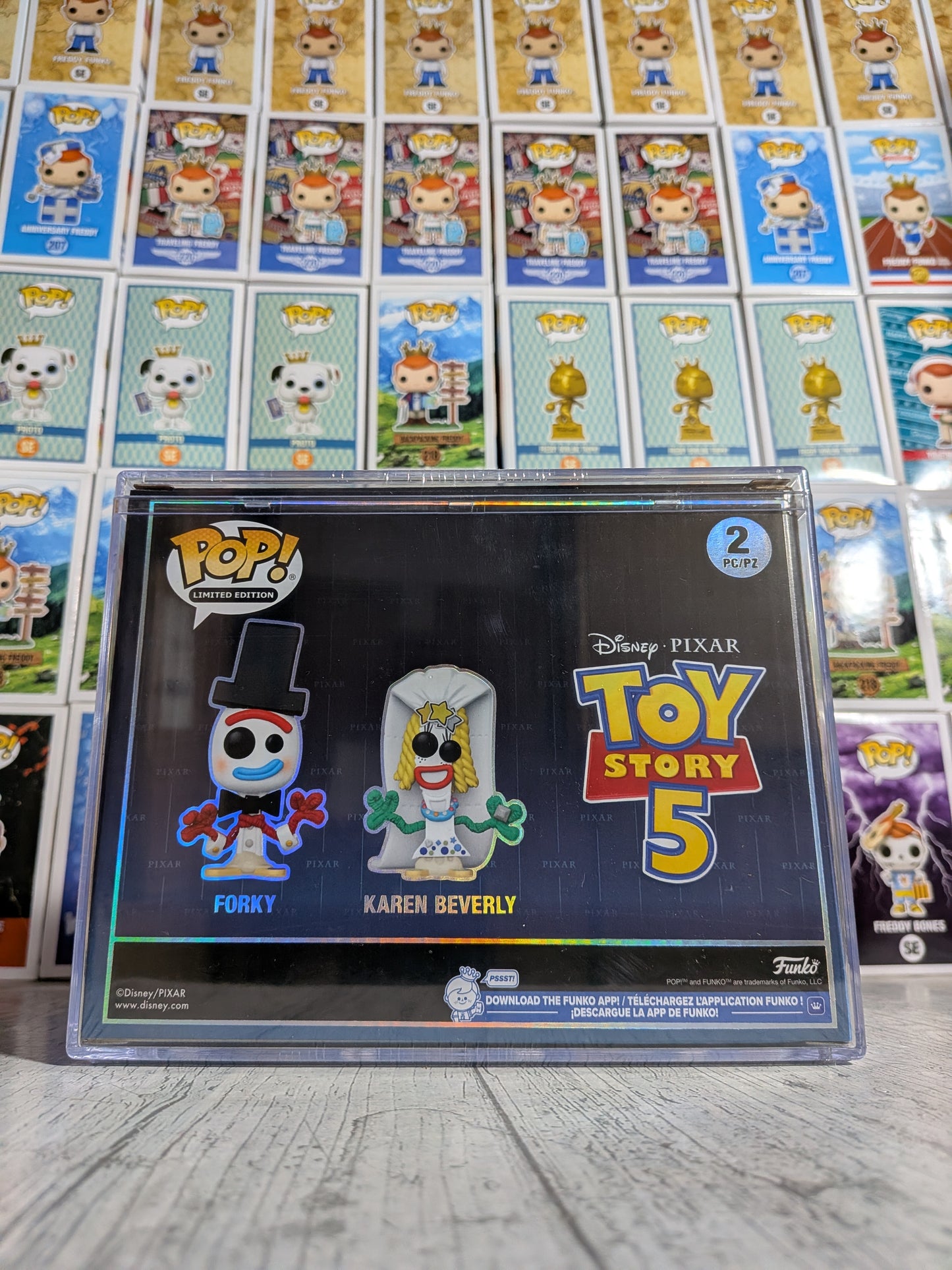 Funko Pop! Disney Pixar #12 - Forky & Karen Beverly (SC2026/3500PCS)