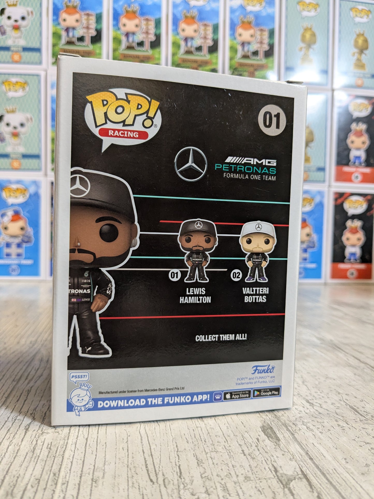 Funko pop Racing #01 - Lewis Hamilton