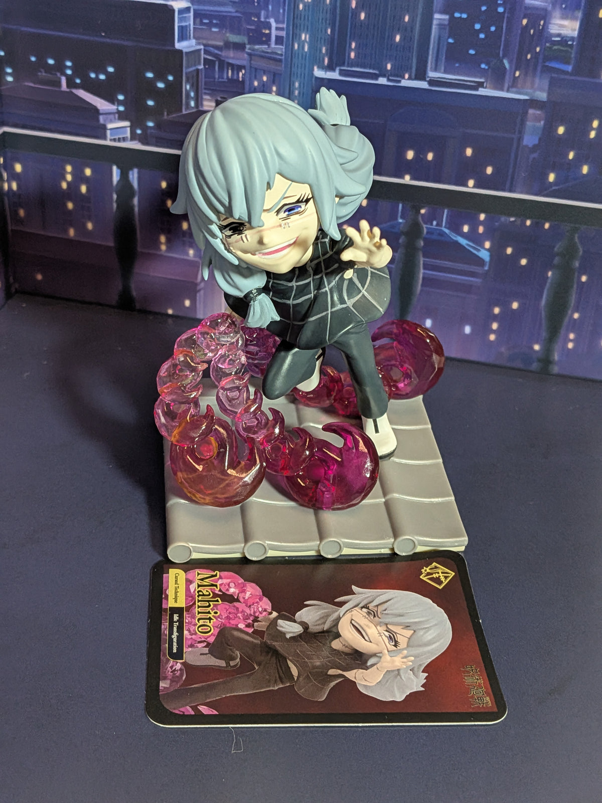Mighty Jaxx - Jujutsu Kaisen: Kwistal Fwendz - Battle Ready Series - Mahito (~10cm)