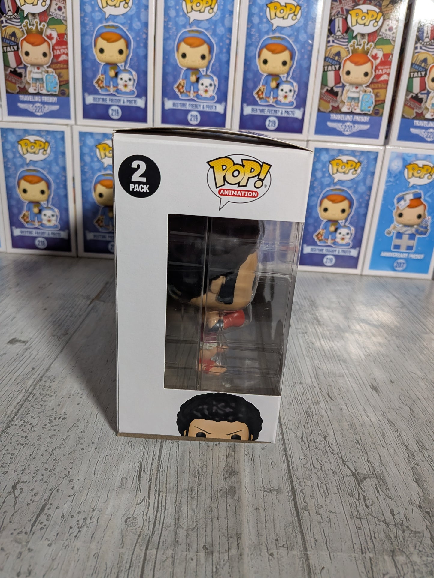 Funko Pop One Piece – Luffy &amp; Foxy (geöffnet)