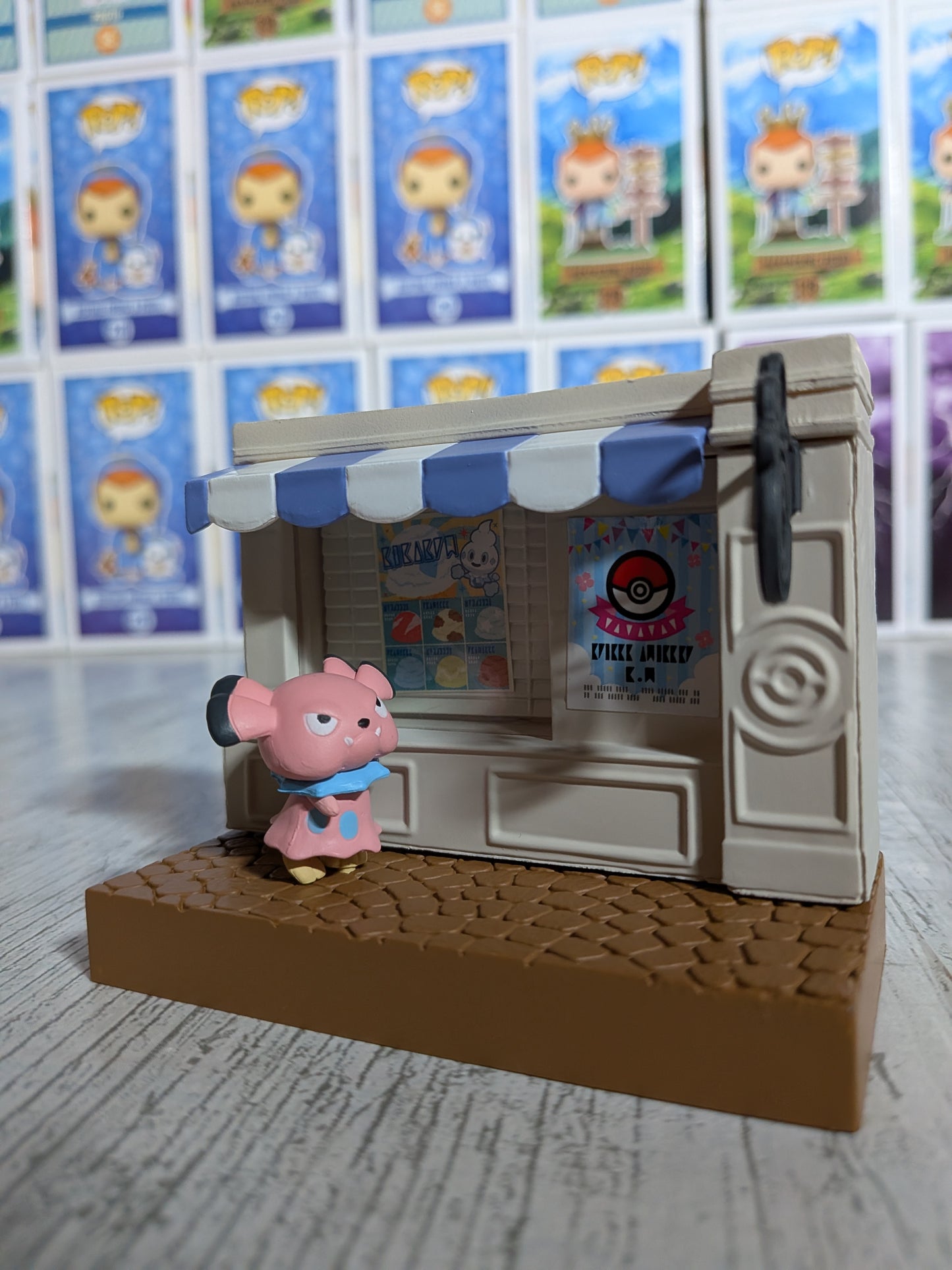Re-Ment Pokémon Town 2 Festival Street Corner - Snubbull (~10cm)
