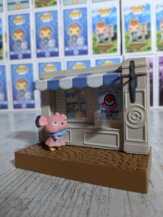 Re-Ment Pokémon Town 2 Festival Street Corner - Snubbull (~10cm)