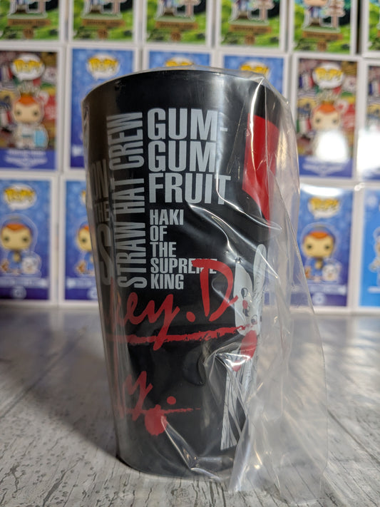 Bandai Spirits - Ichiban Kuji - Treasure Cruise 2 - Lot F - Black Tumbler / Gobelet (Luffy) - env. 12cm