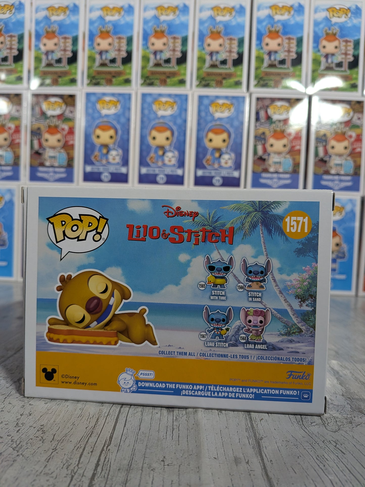 Funko Pop Disney Lilo &amp; Stitch #1571 - Reuben schläft (9500 Stück)