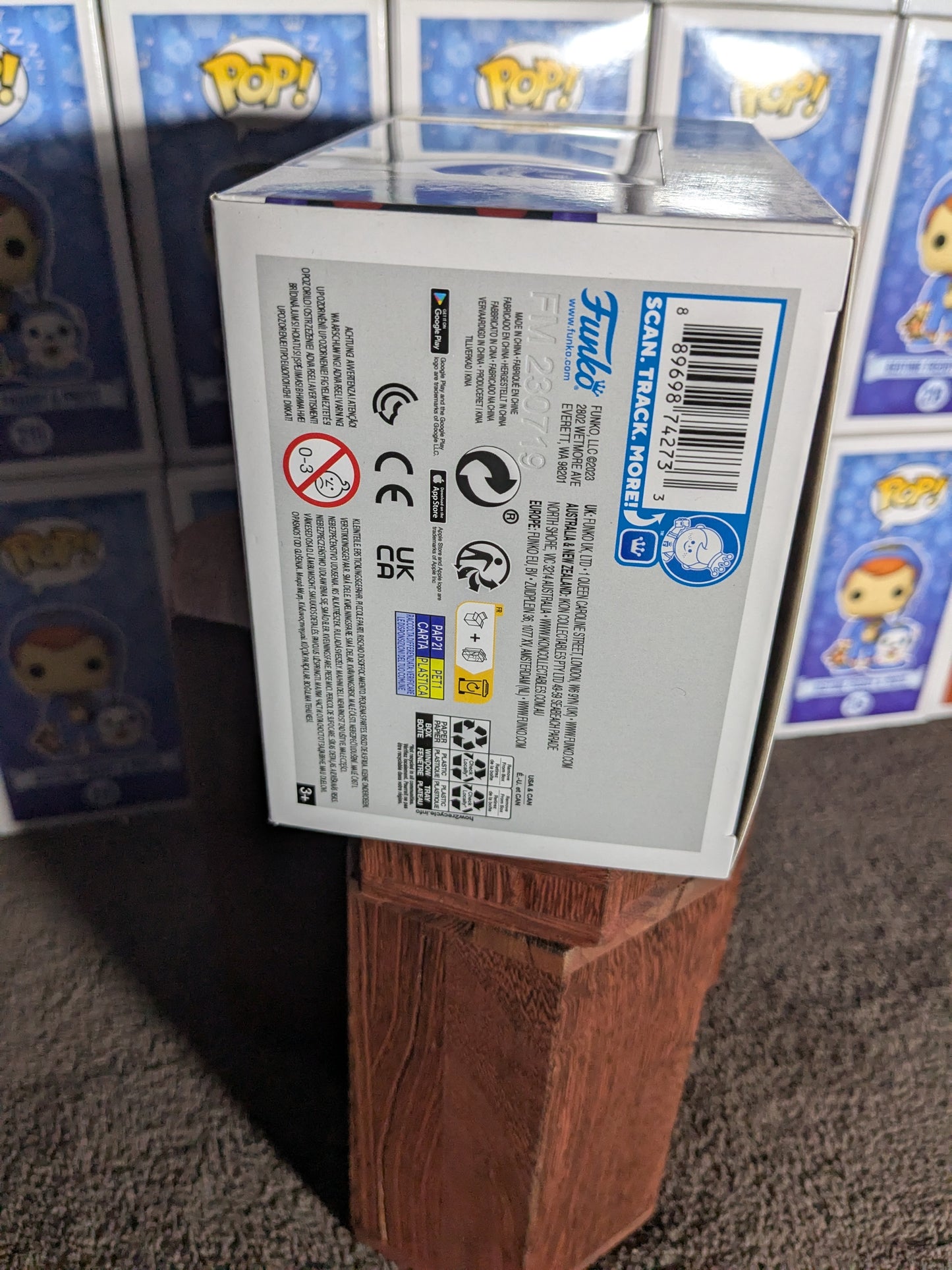 Funko pop 1416 : No Heart with Book (FC2023)