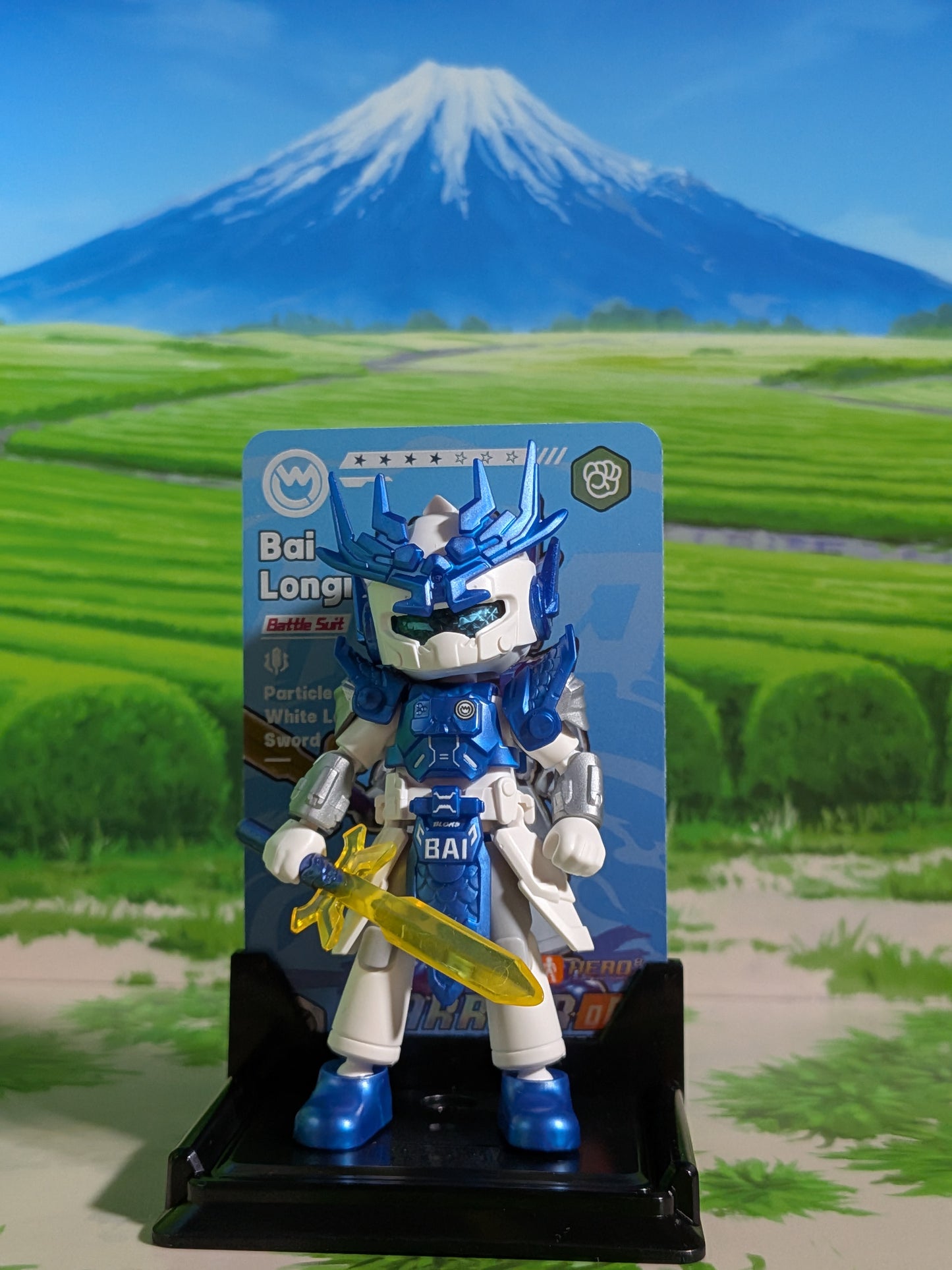 Blokees - Hero Infinity Warrior Version 06 - Bai Longma (Battle Suit) (~10cm)