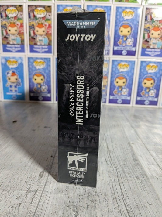 JoyToy Warhammer 40k - Space Wolves Intercessors with Bolt Rifle (12cm)