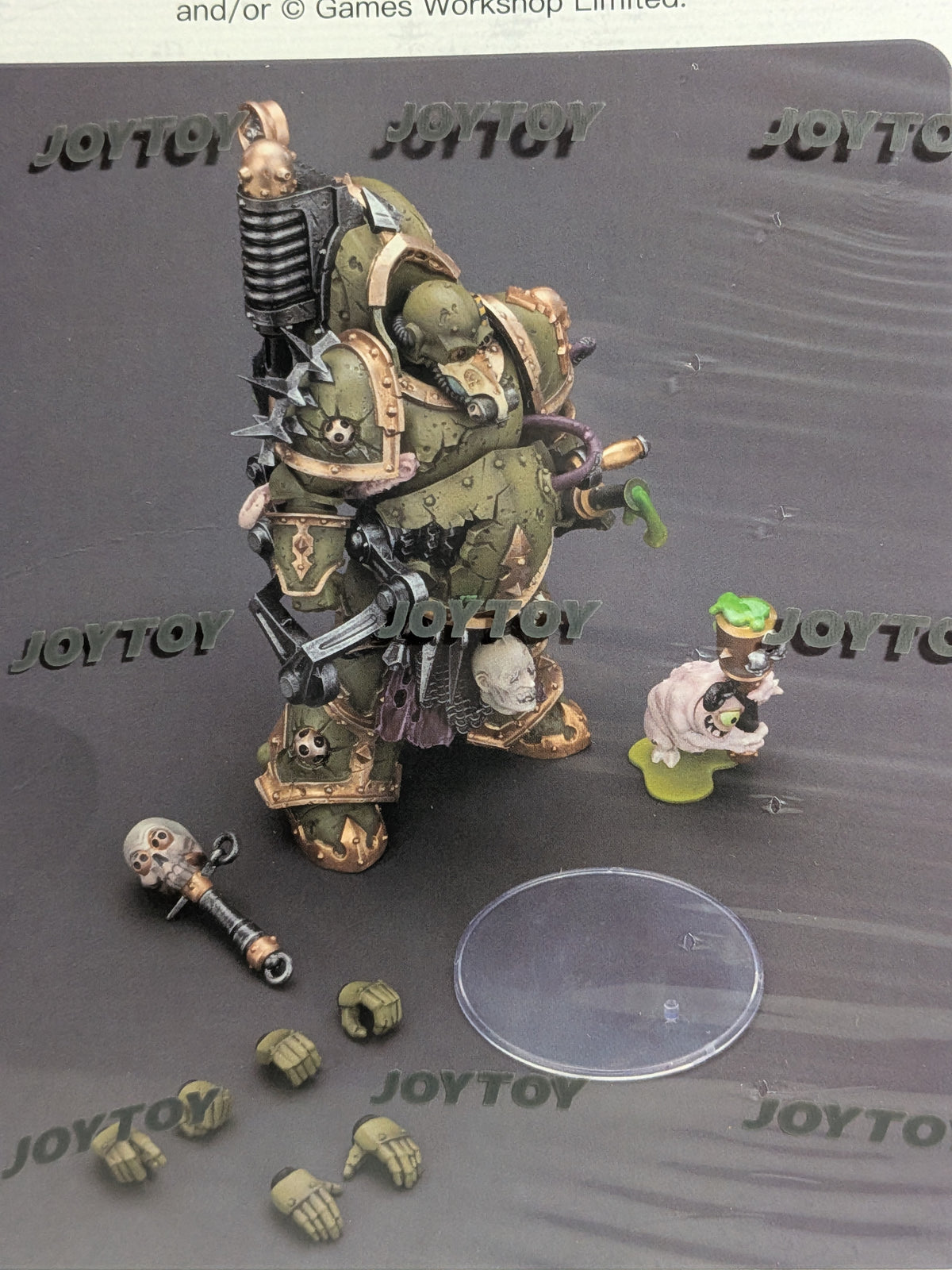 JoyToy Warhammer 40k - Death Guard Foul Blightspawn (12.5cm)