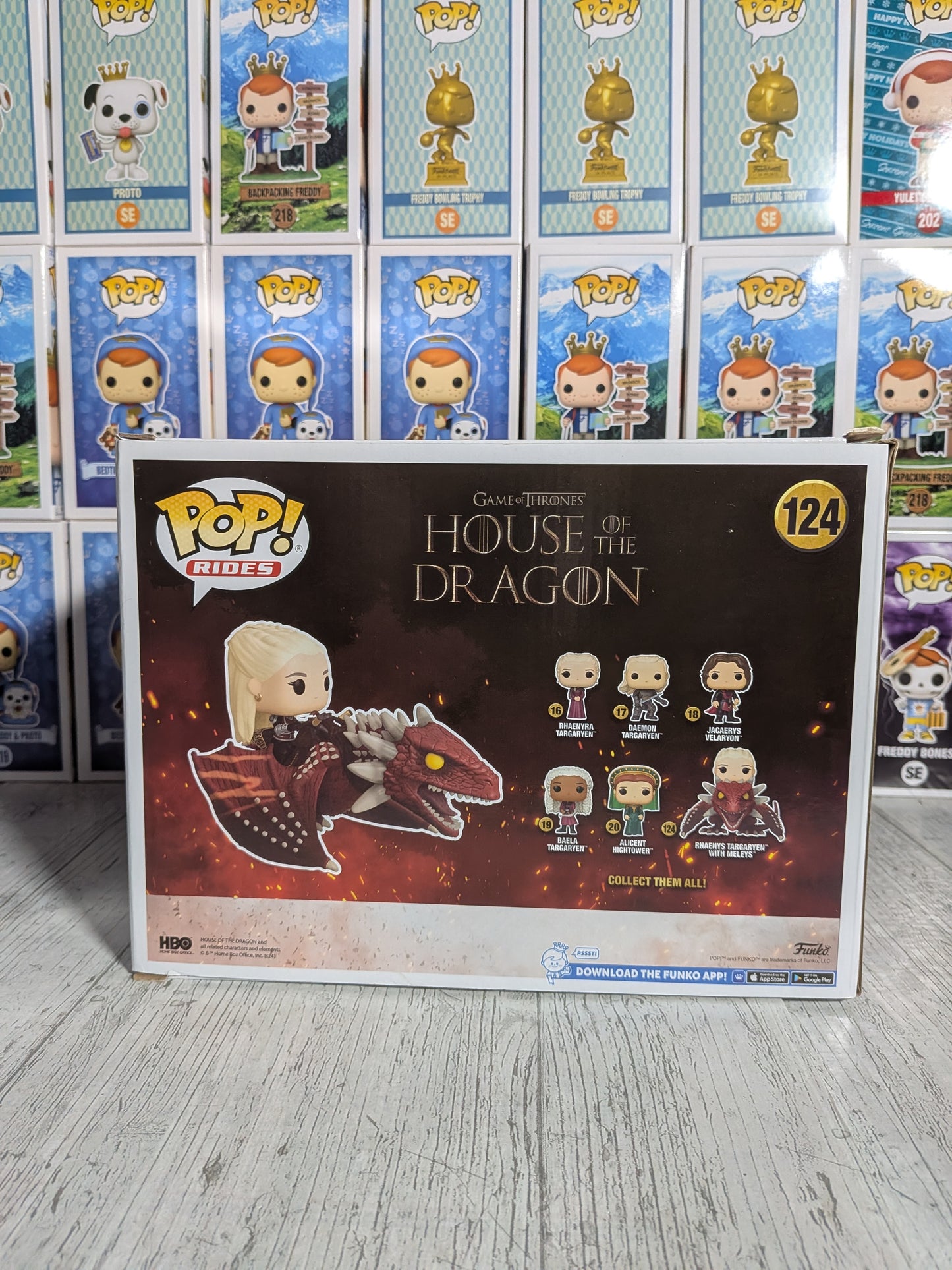 Funko Pop Rides Television #124 - Rhaenys Targaryen with Meleys