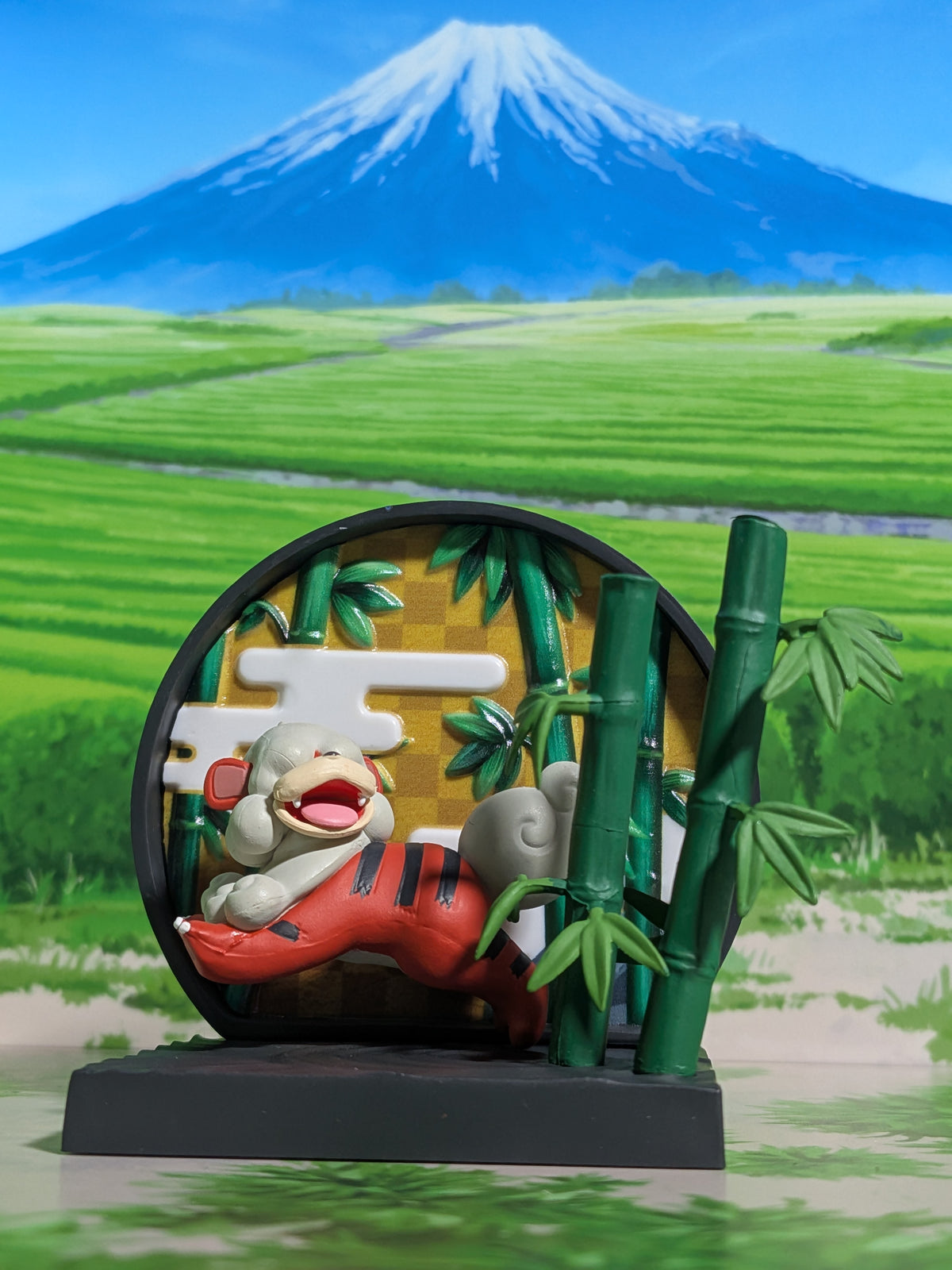 Re-Ment Pokémon - Caninos de Hisui / Growlithe (Hisuian form) - Japanese Style Window
