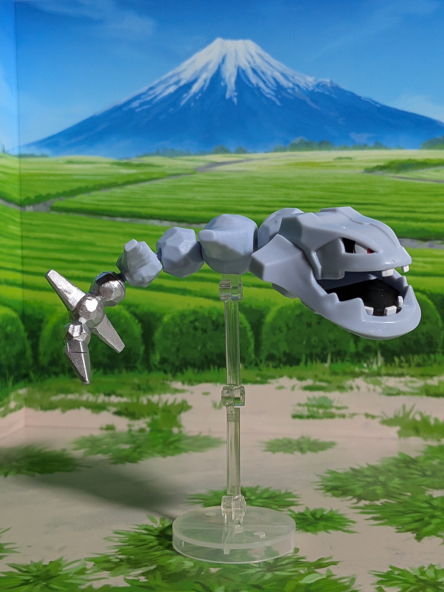 SHODO Pokémon 5 - Steelix | Steelix (Figurine + Accessoire)
