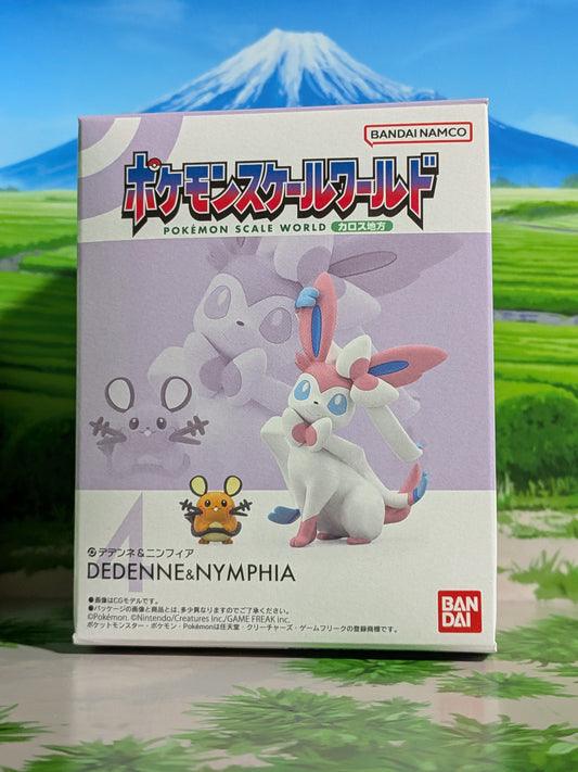 Pokémon Scale World Kalos - Nymphali & Dedenne | Sylveon & Dedenne (Nuovo)