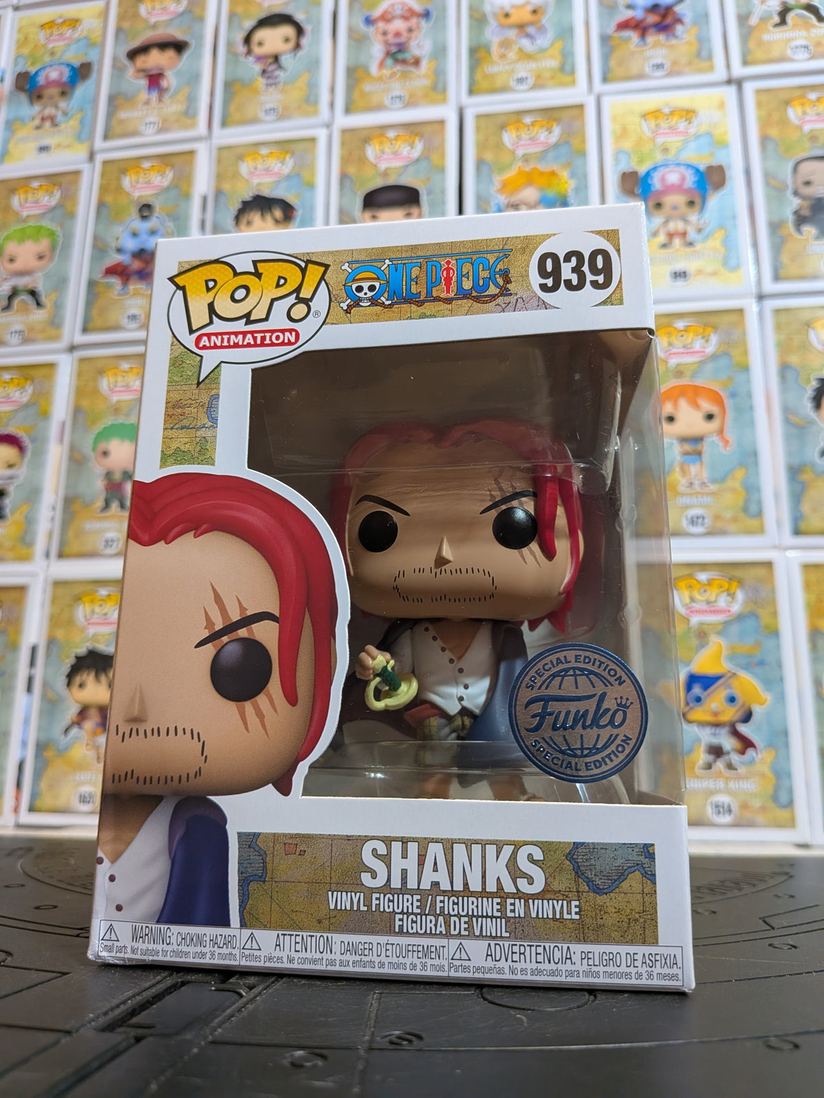 Funko Pop! One Piece #939 - Shanks (Edizione Speciale)