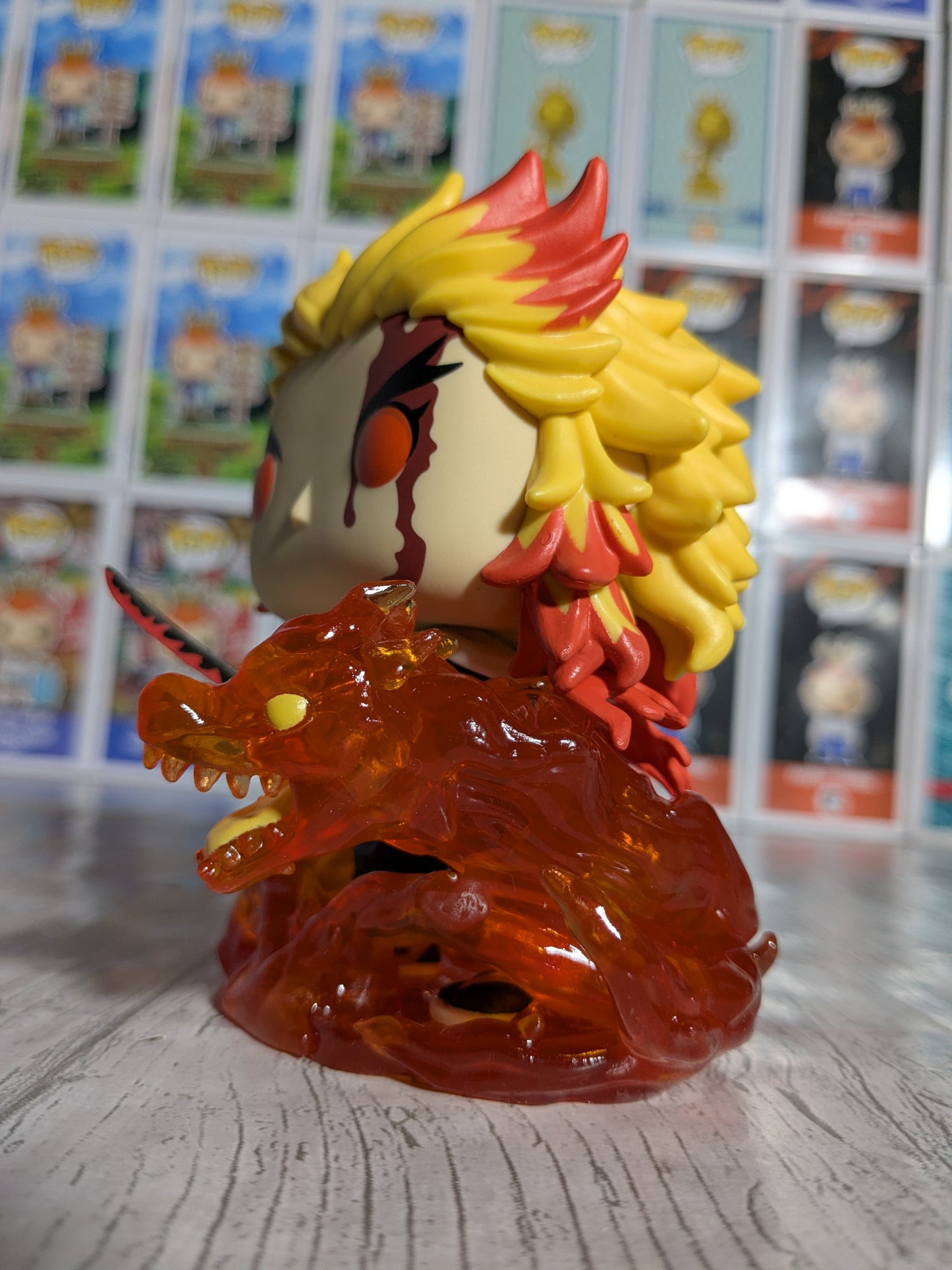 Funko pop 1856 : Kyojuro Rengoku (Opened)