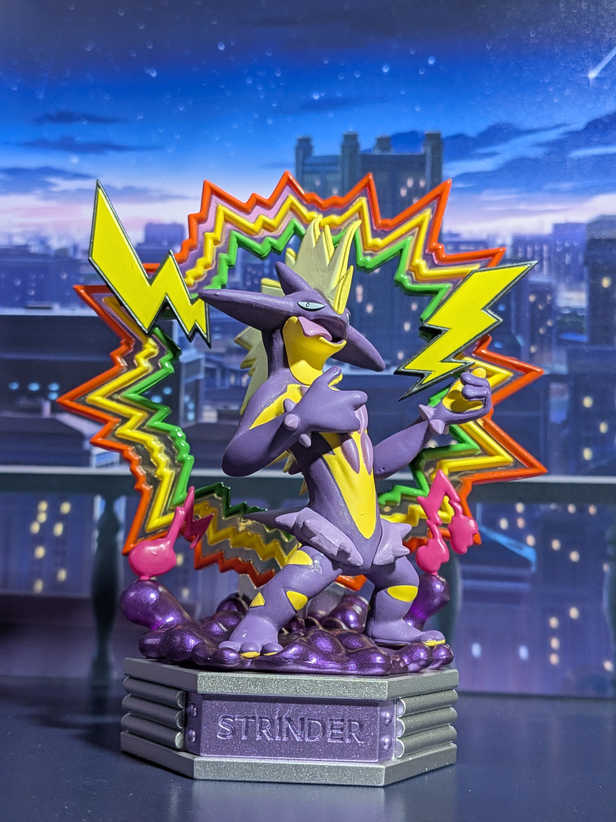 Re-Ment Pokémon - Salarsen / Toxtricity - Neon Party