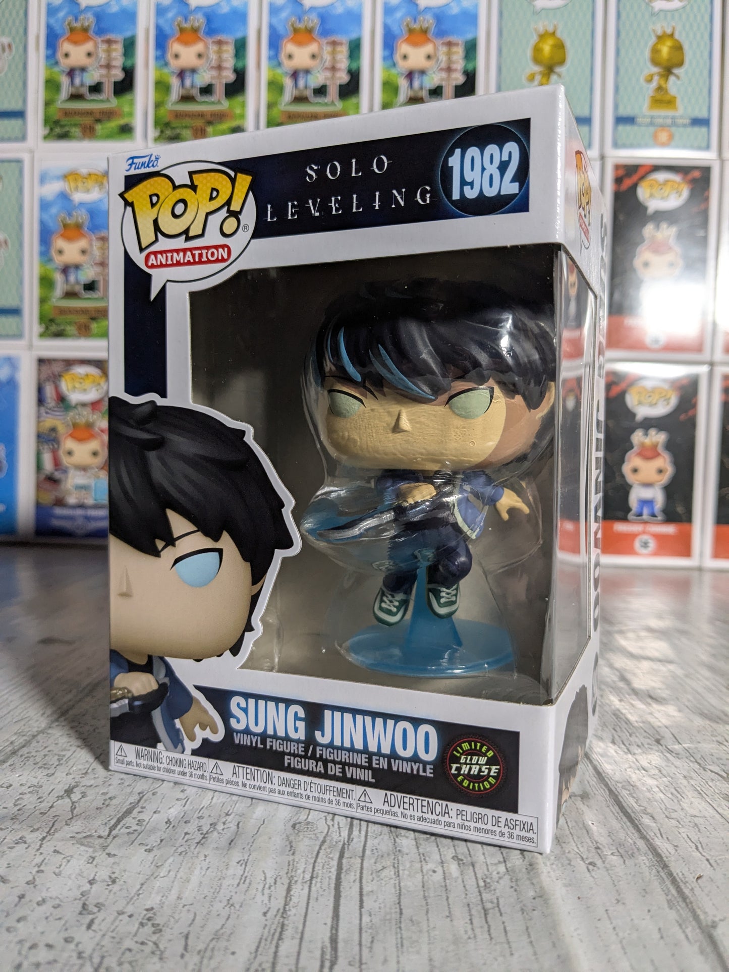 Funko pop Solo Leveling #1982 - Sung Jinwoo (Chase)