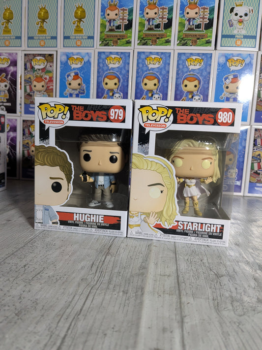 Funko pop The Boys - Hughie & Starlight (Bundle)