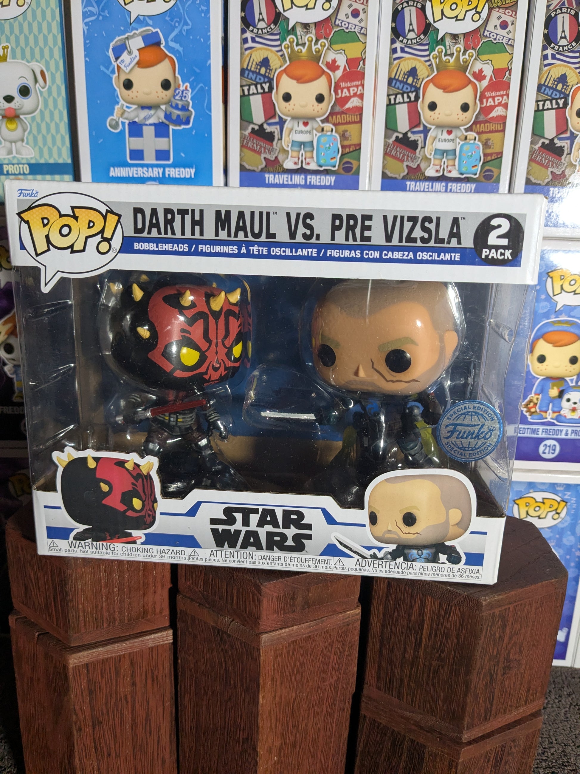 Funko pop : Darth Maul vs Pre Vizsla - CapyToys