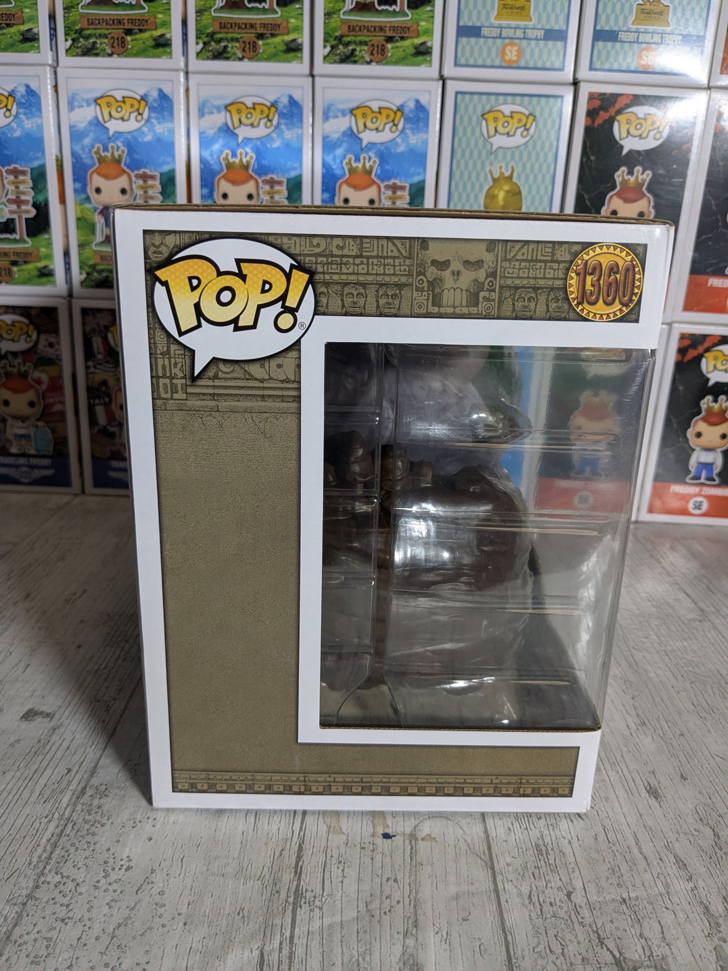 Funko pop 1368 : Indiana Jones Boulder Escape (Damaged Box)