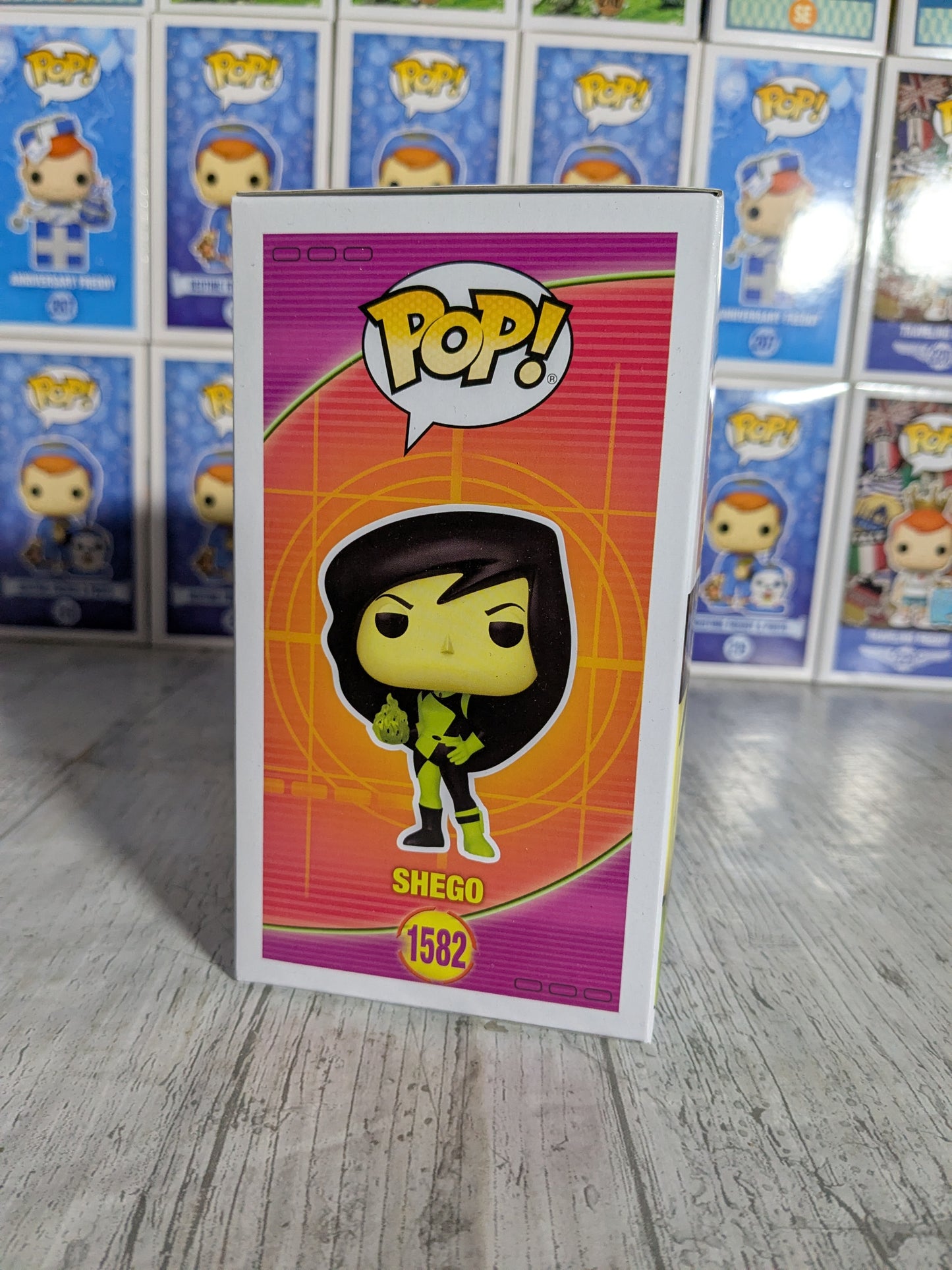 Funko pop Kim Possible #1582 - Shego (Glow)