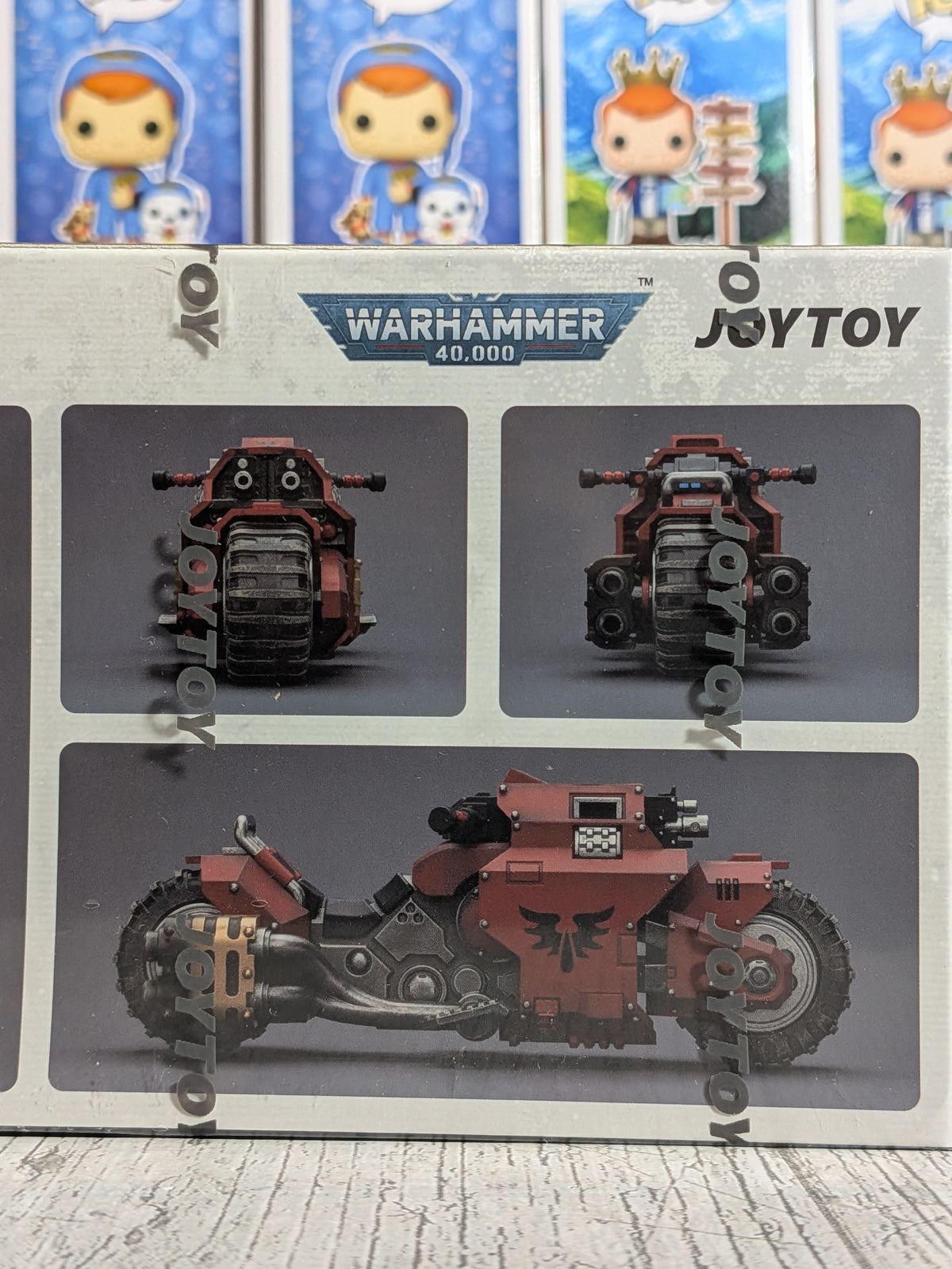 JoyToy Warhammer 40k - Blood Angels Raider-Pattern Combat Bike (22cm)