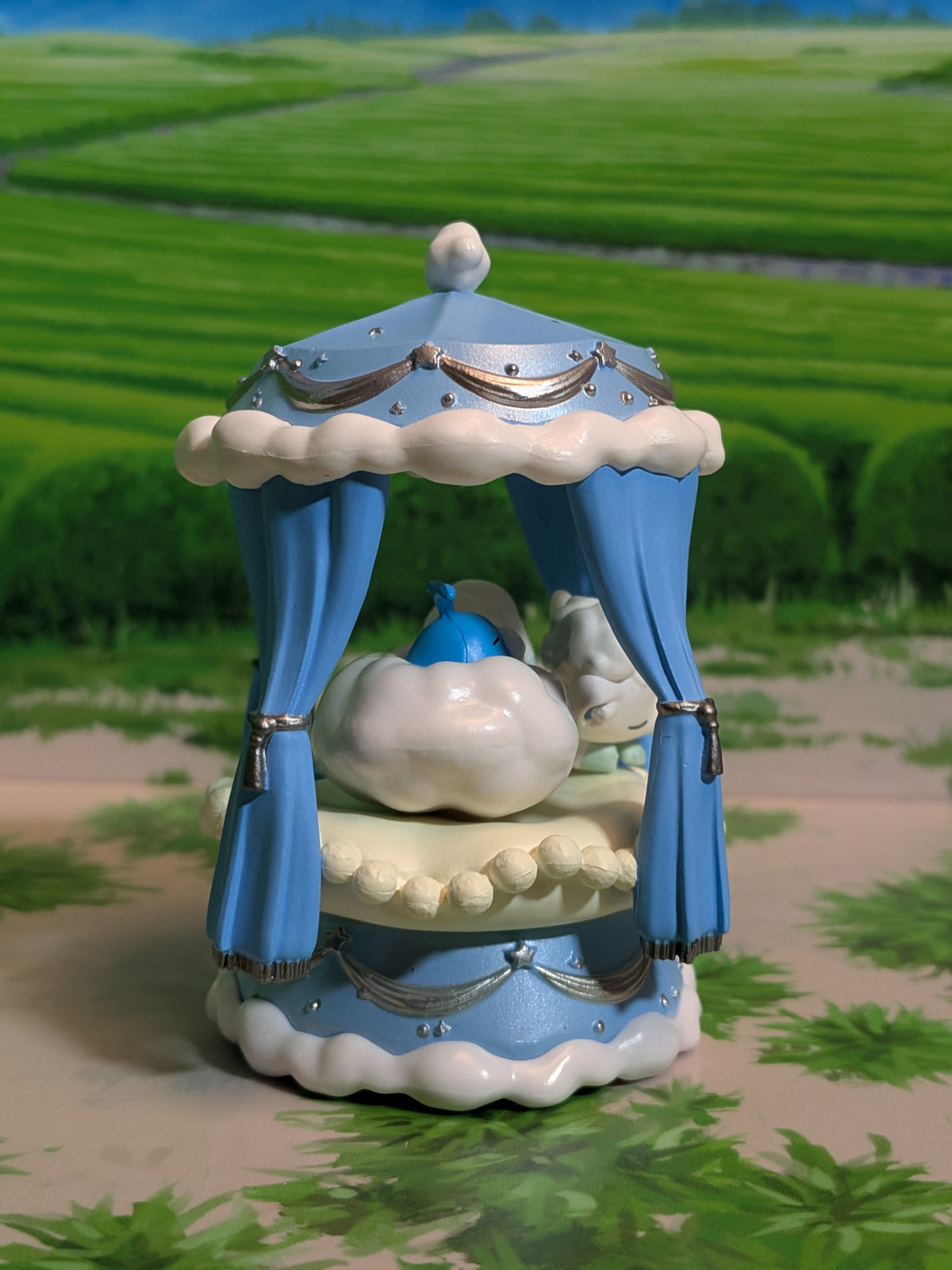 Re-Ment Pokémon Nighty Night Collection - Tylton & Goupix d'Alola / Swablu & Alolan Vulpix (~10cm)
