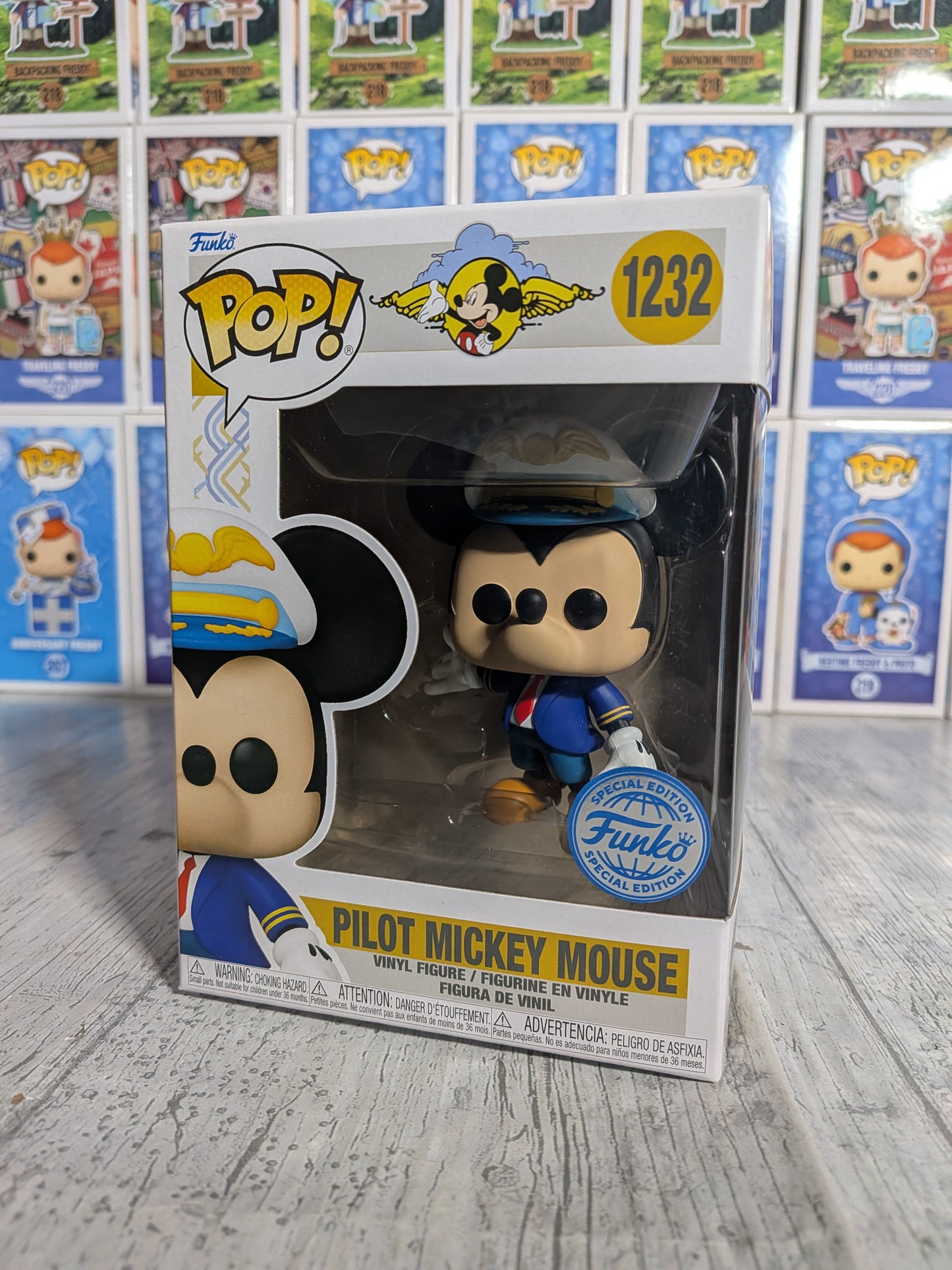 Funko Pop Disney #1232 – Pilot Mickey Mouse