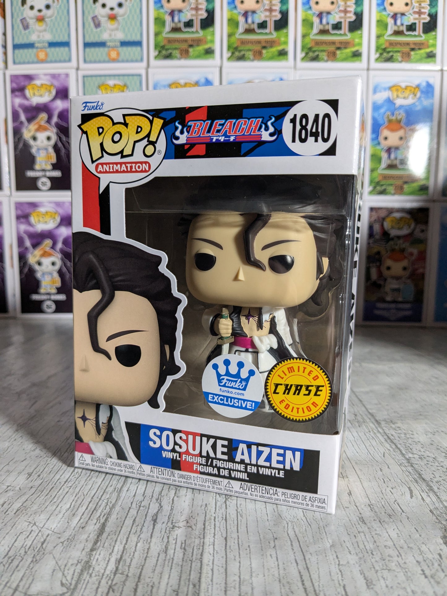 Funko pop 1840 : Sosuke Aizen (Chase)