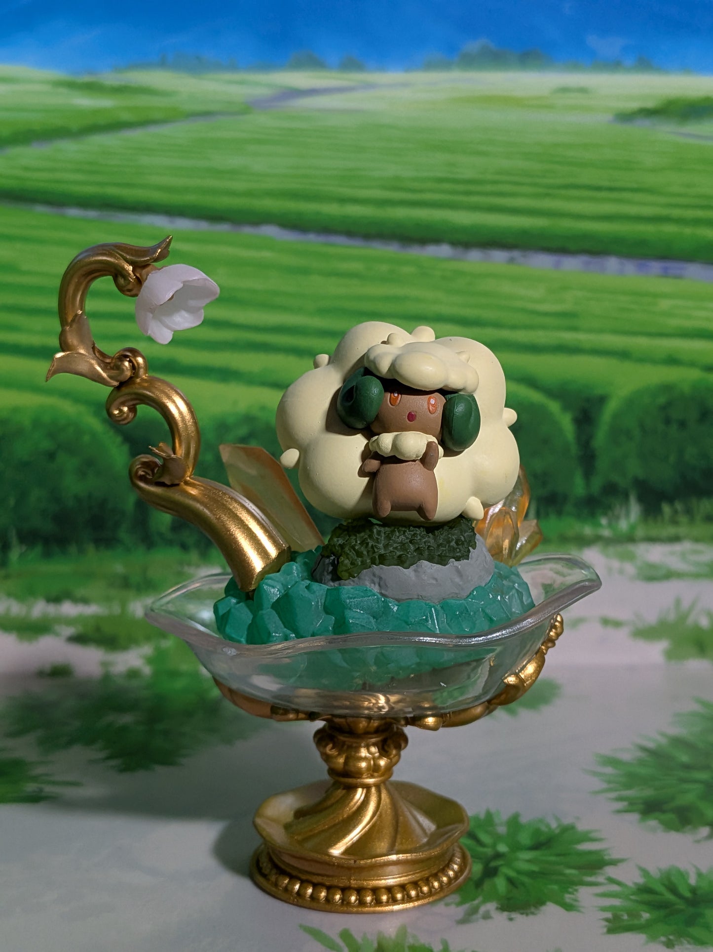 Re-Ment Pokémon Gemstone Collection 2 - Farfaduvet | Whimsicott | Elfuun (~10cm)