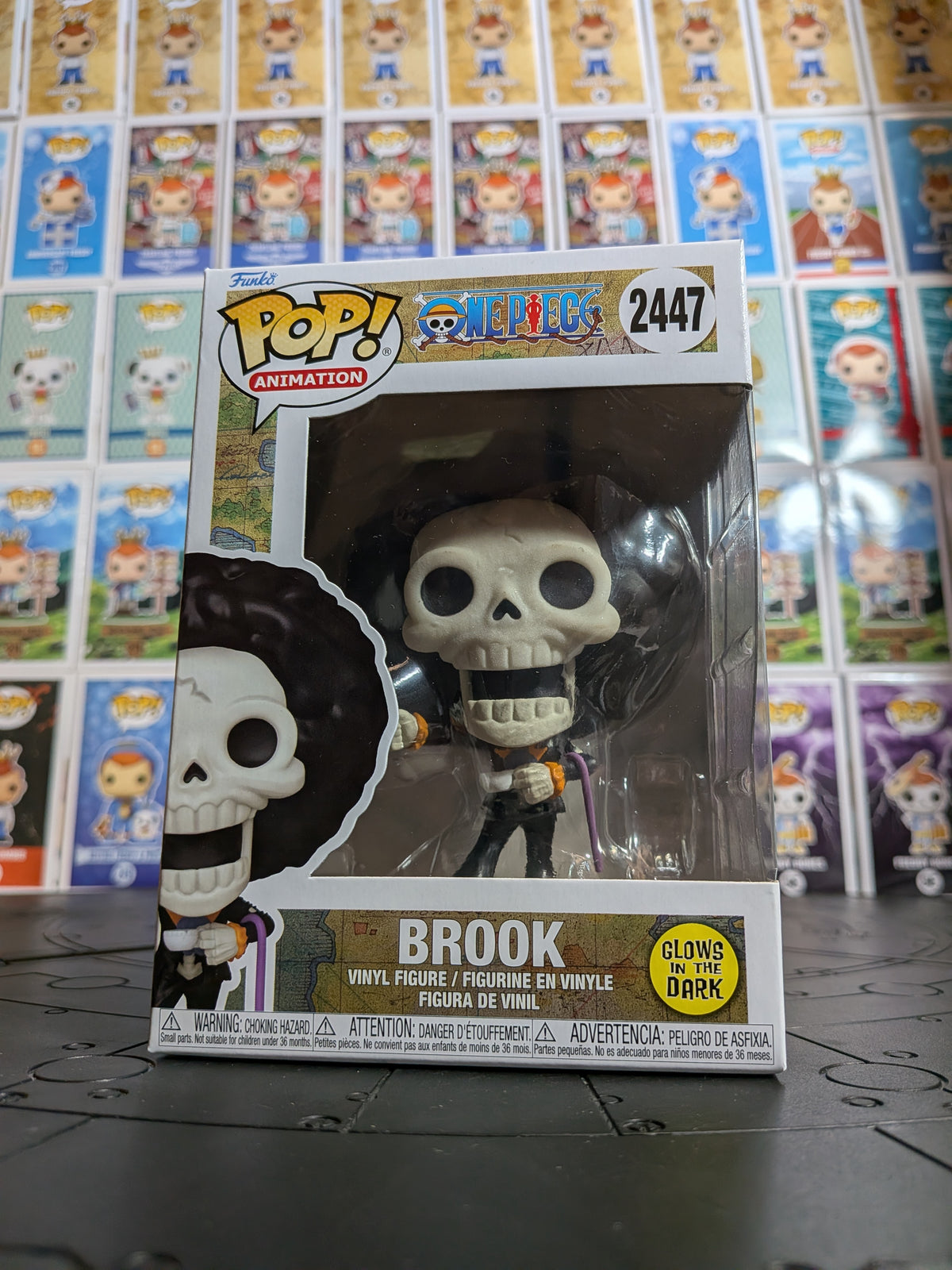 Funko Pop! One Piece #2447 - Brook (Glow in the Dark)