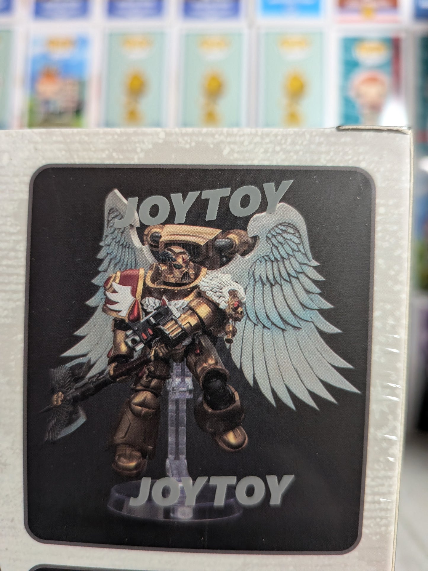 JoyToy Warhammer 40k – Blood Angels Sanguinische Garde mit Encarmine Axt (12,2cm)