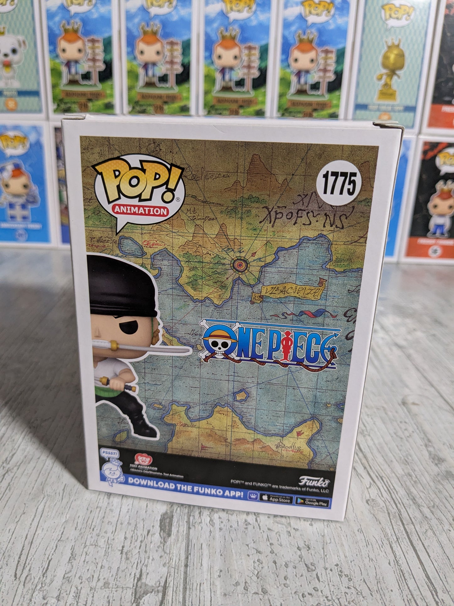 Funko pop 1775 : Roronoa Zoro (Chase)