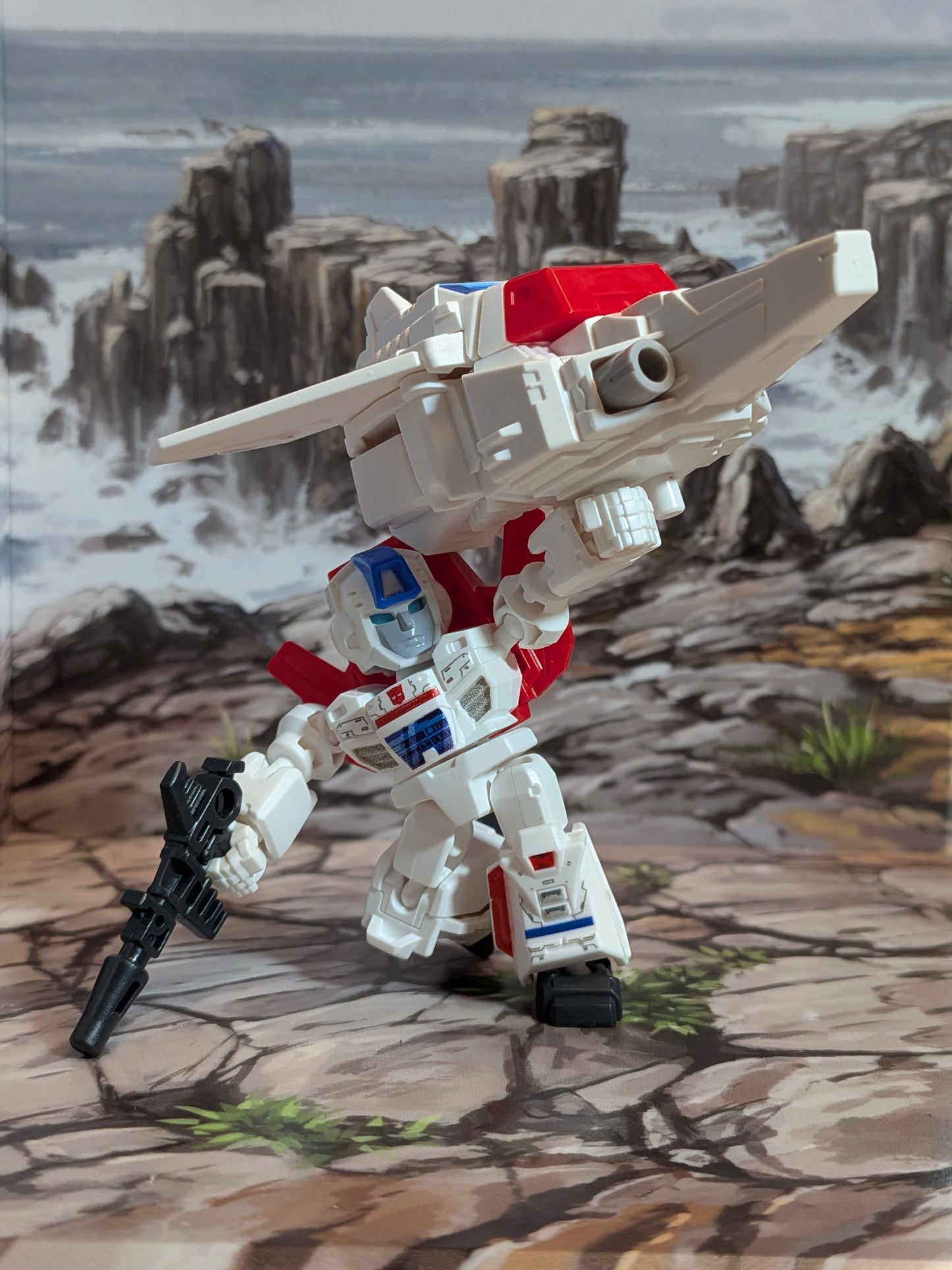 Blokees - Transformers Defender Version 05 - Jetfire (Lot Robot + Mode Véhicule) (~4-6cm)