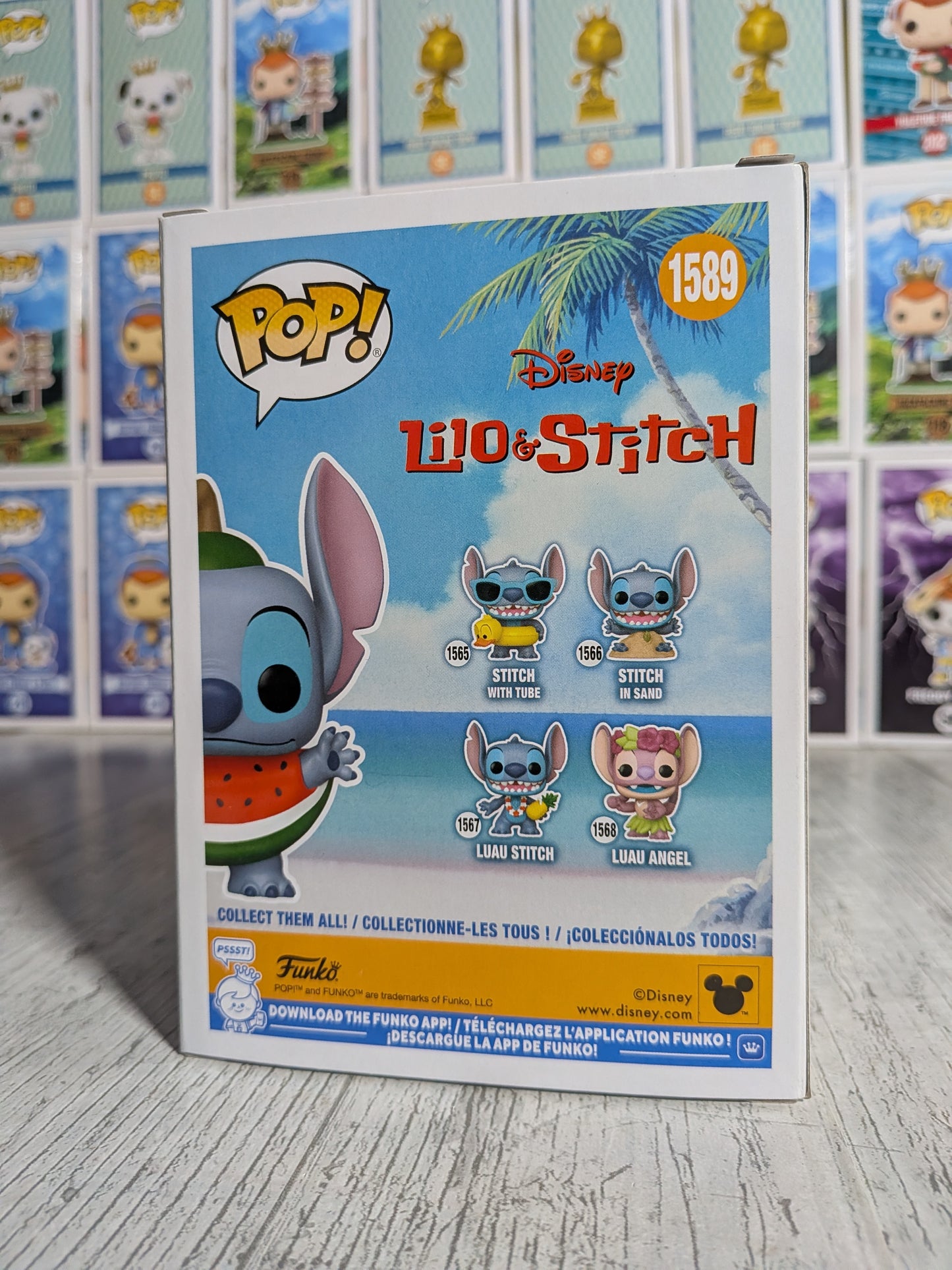Funko Pop Disney #1589 - Watermelon Stitch (9500PCS/Production Error)