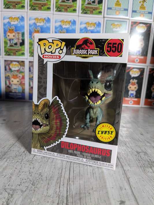 Funko pop 550 : Dilophosaurus (Chase)