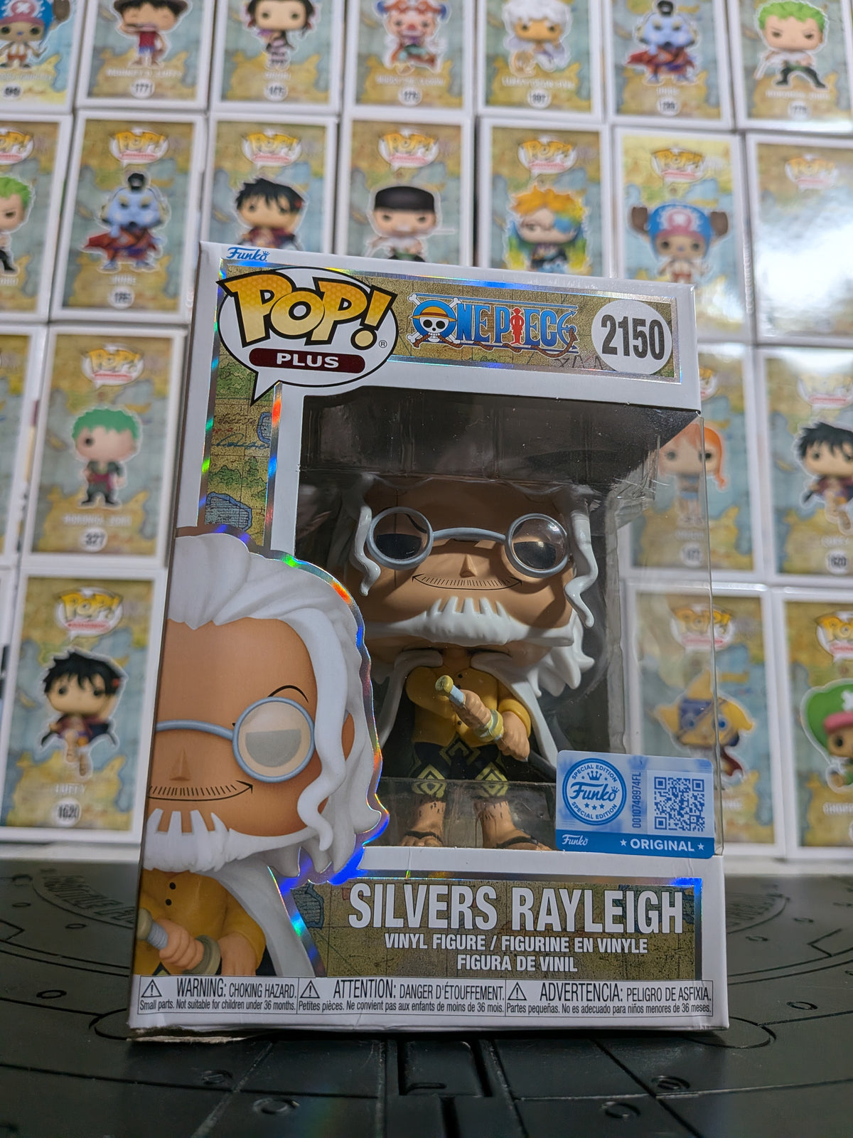 Funko Pop! Plus One Piece #2150 - Silvers Rayleigh (Special Edition)