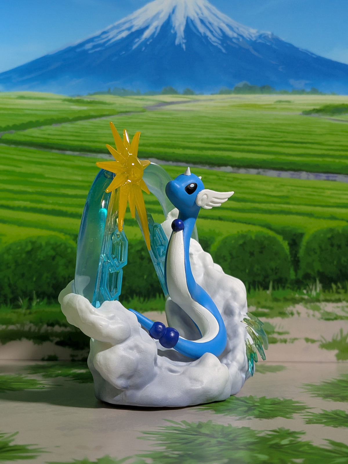 Re-Ment Pokémon Circular Diorama Collection 2 - Draco | Dragonair (~10cm)