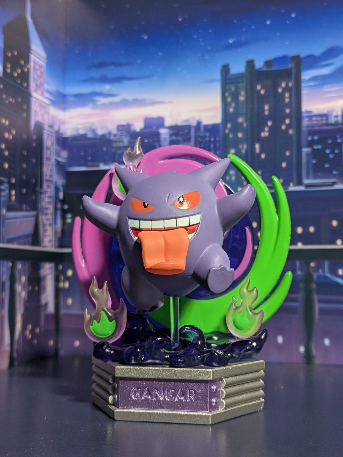 Re-Ment Pokémon - Ectoplasma / Gengar - Neon Party