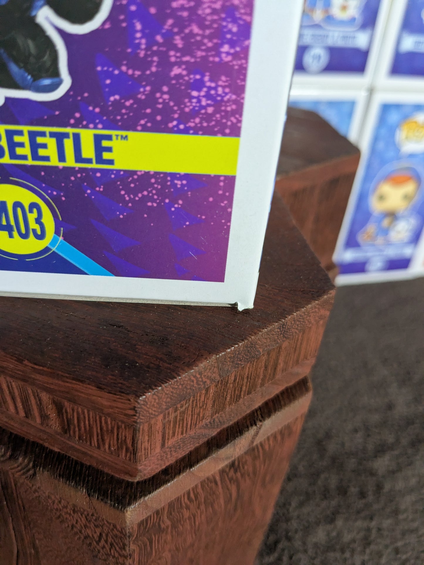 Funko pop 1403 : Blue Beetle (Chase)